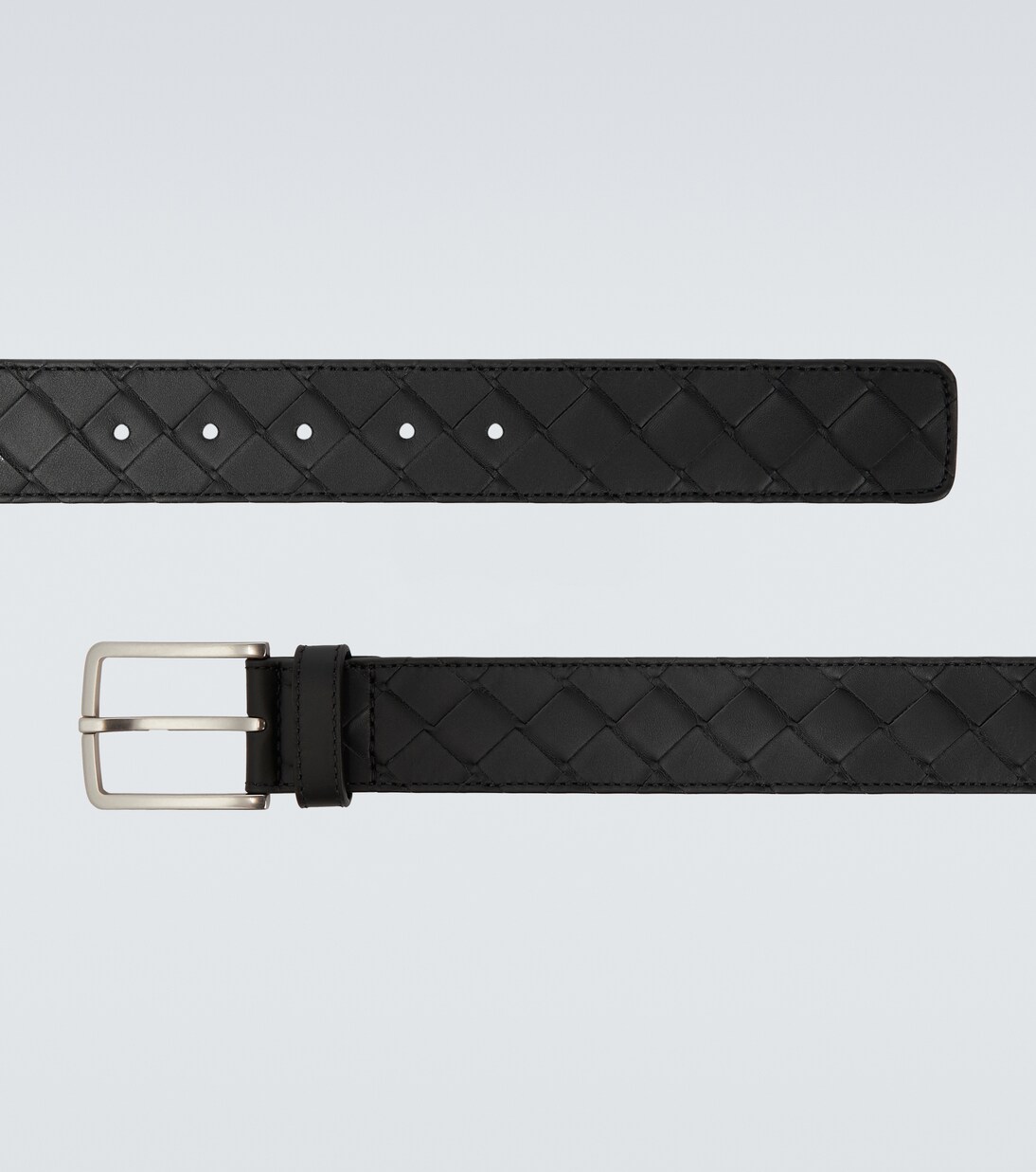 Cinturón de piel intrecciato | Bottega Veneta