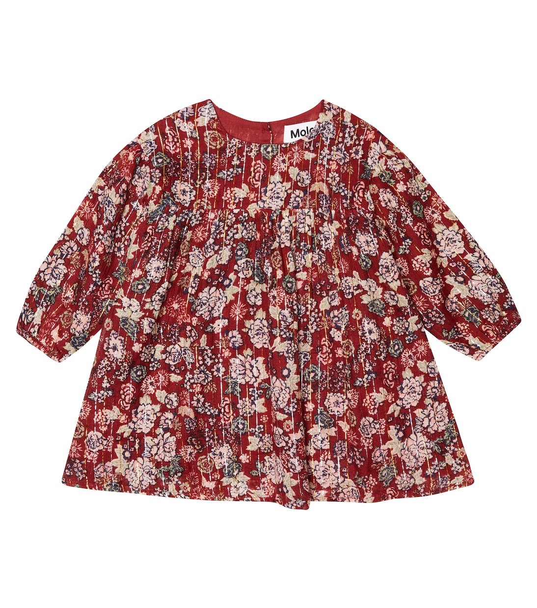 Baby Colore floral cotton-blend dress | Molo