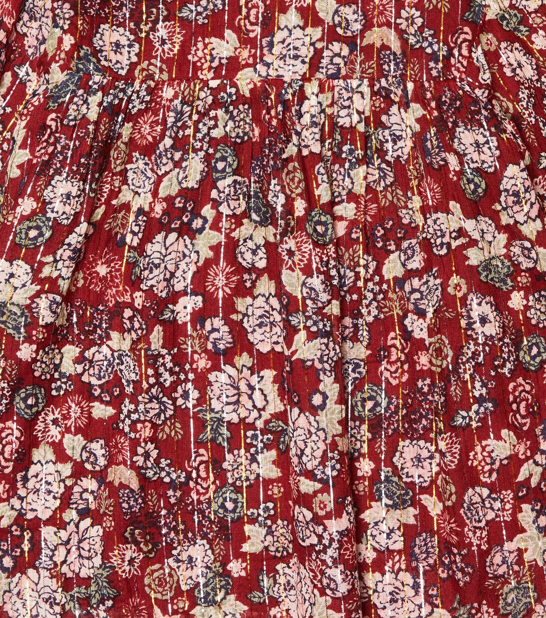 Baby Colore floral cotton-blend dress | Molo