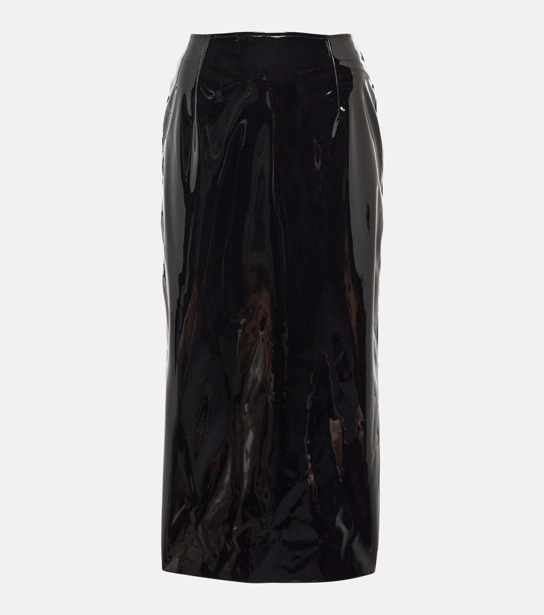 Vinyl midi skirt | Alessandra Rich