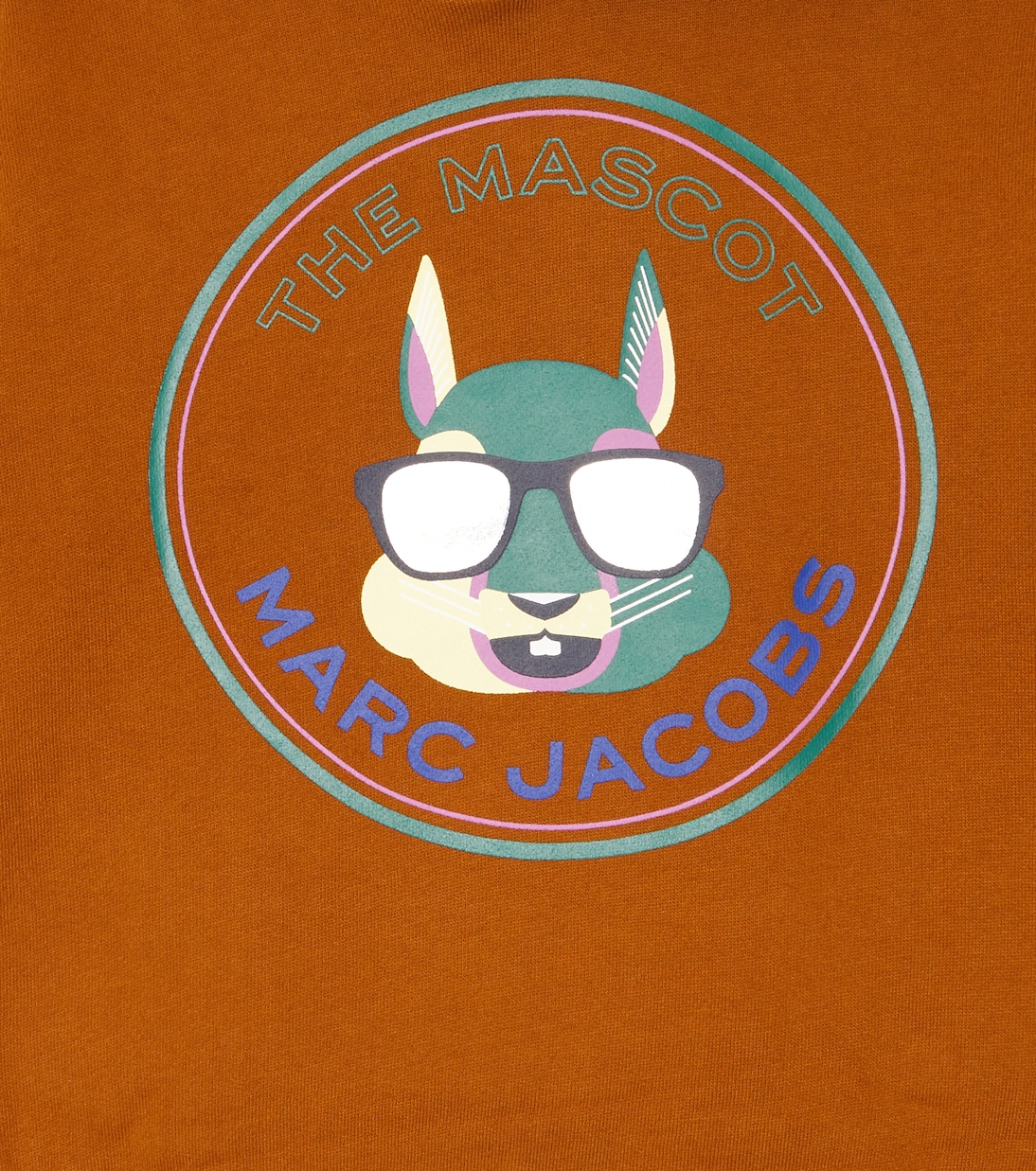 Felpa in cotone con stampa e cappuccio | Marc Jacobs Kids