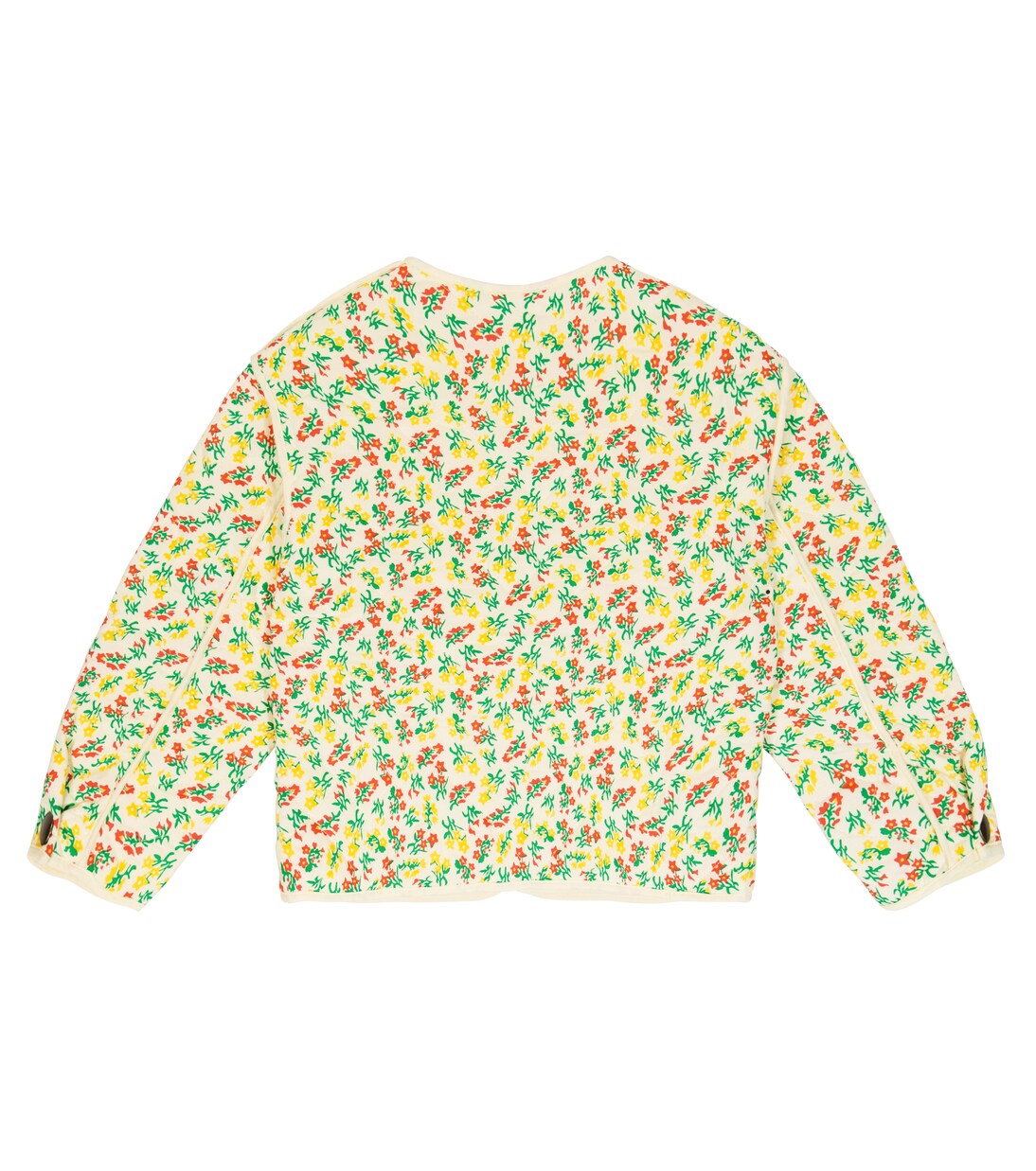 Veste réversible Starling en coton à fleurs | The Animals Observatory
