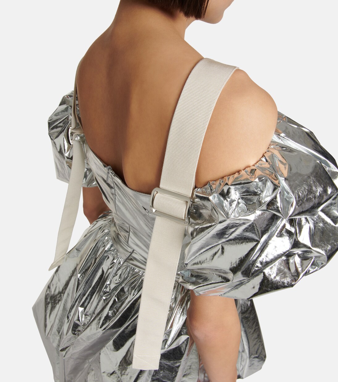 Robe métallisée | Simone Rocha