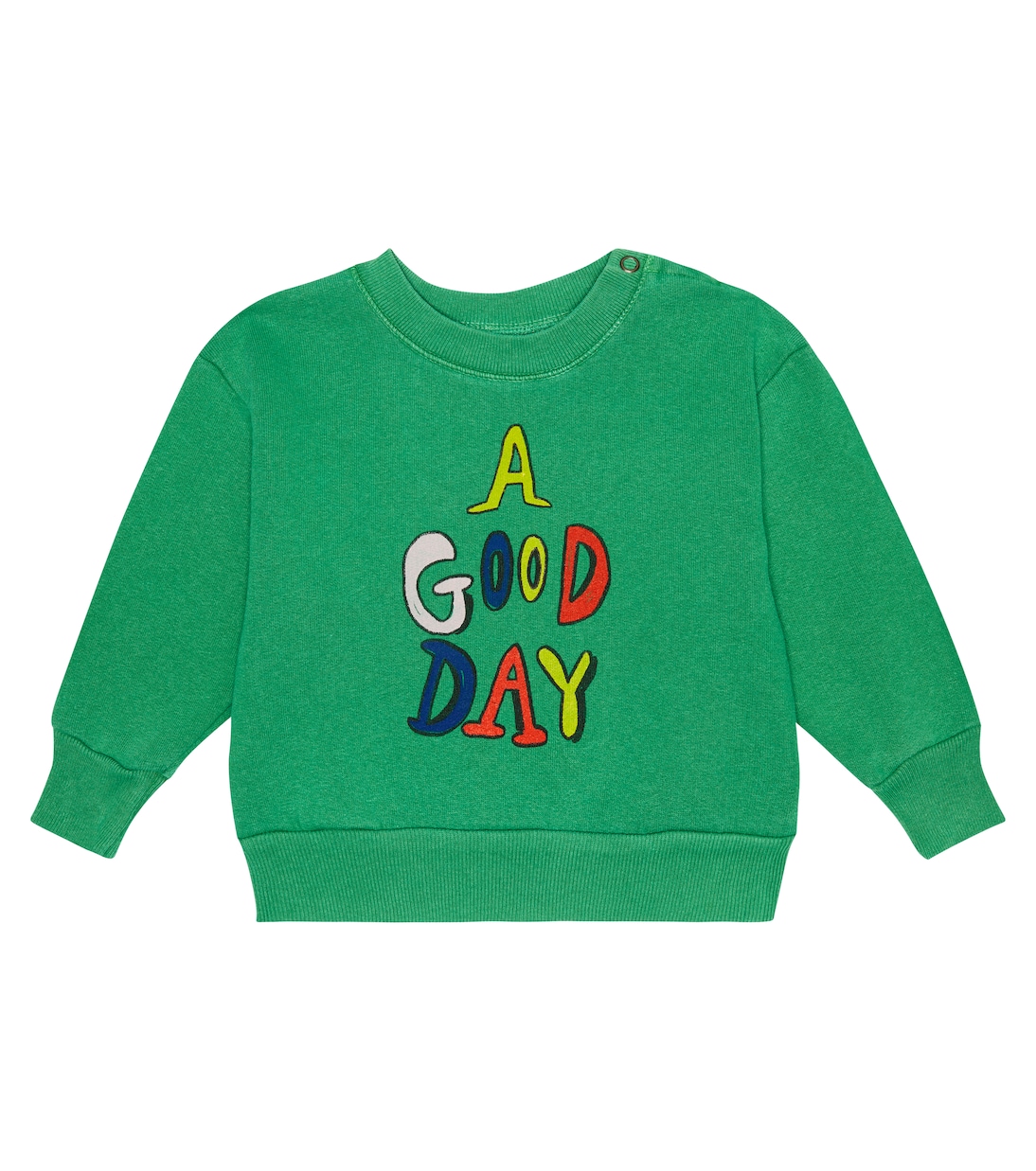 Baby Bear printed cotton sweatshirt | The Animals Observatory