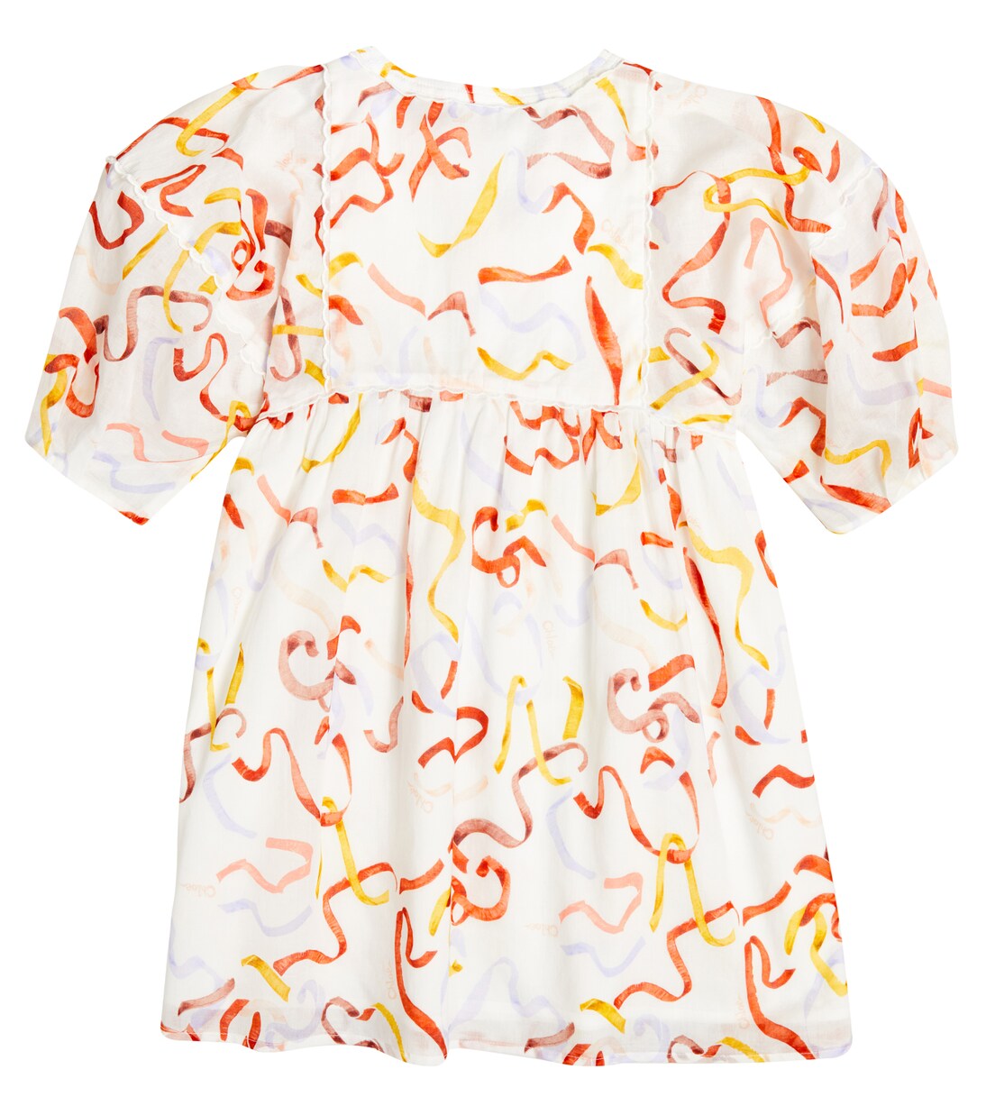 Printed cotton dress | Chloé Kids