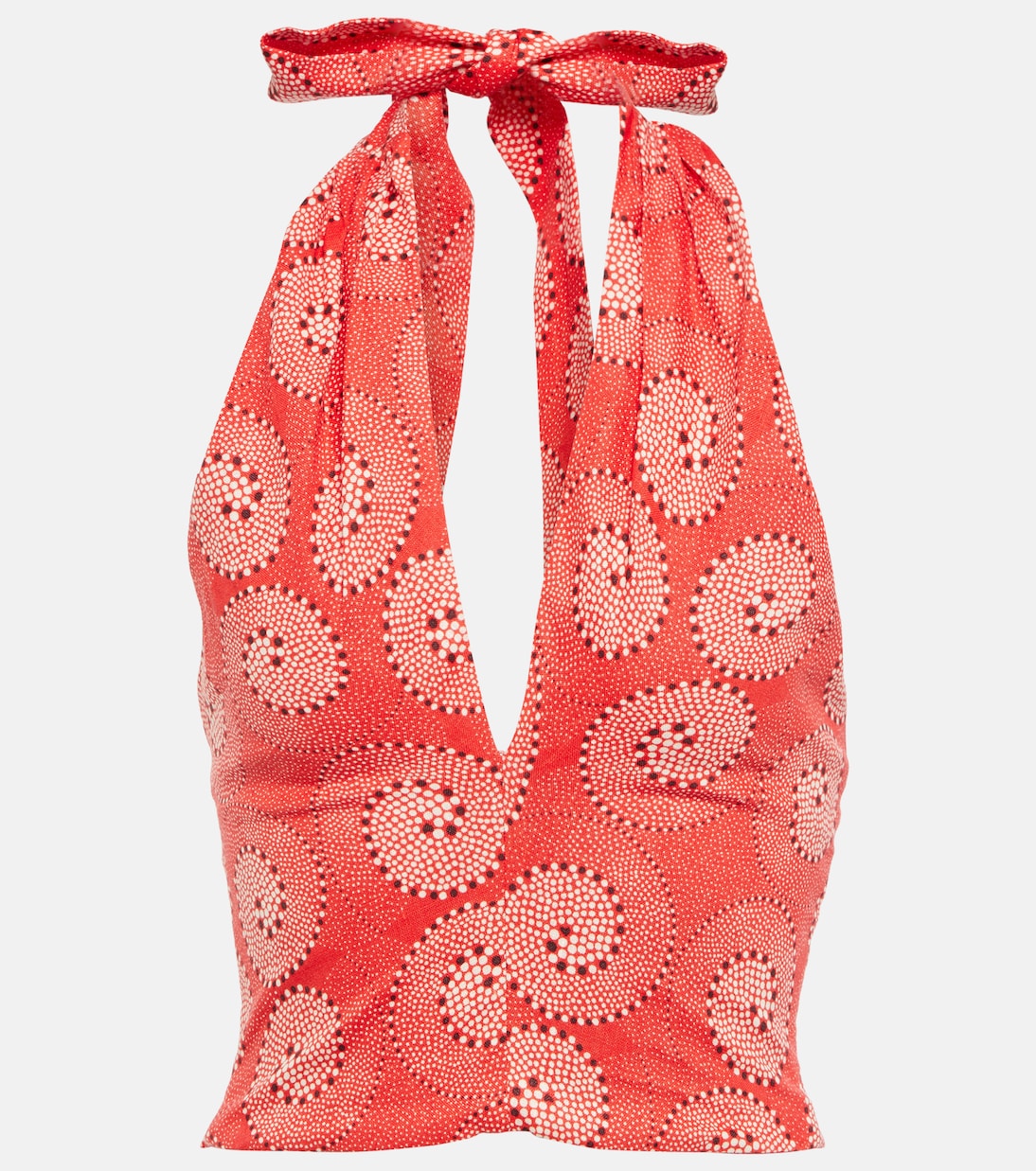 Bedrucktes Cropped-Top Kai | Staud