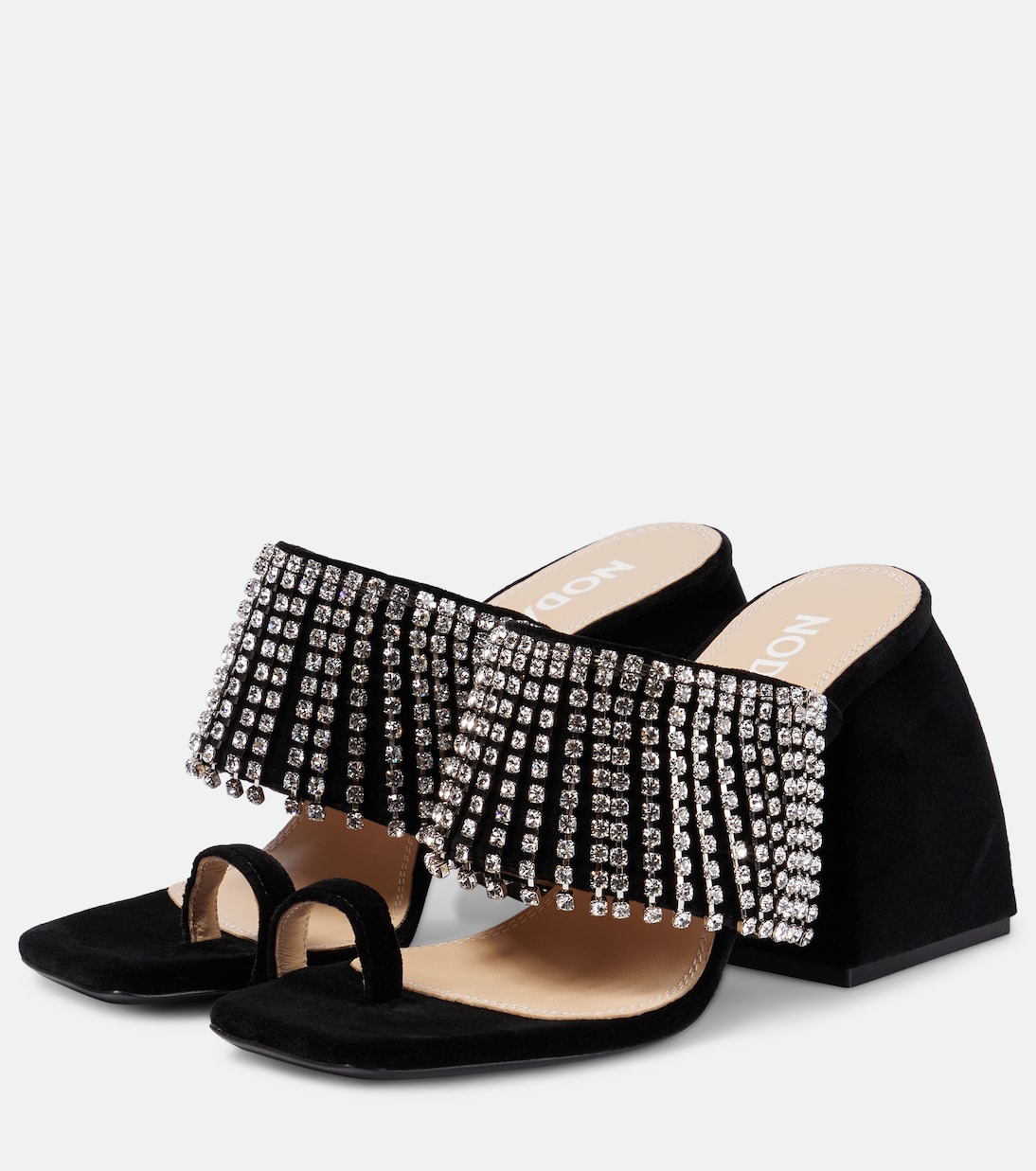 Sandalen Bulla Preston aus Samt | Nodaleto