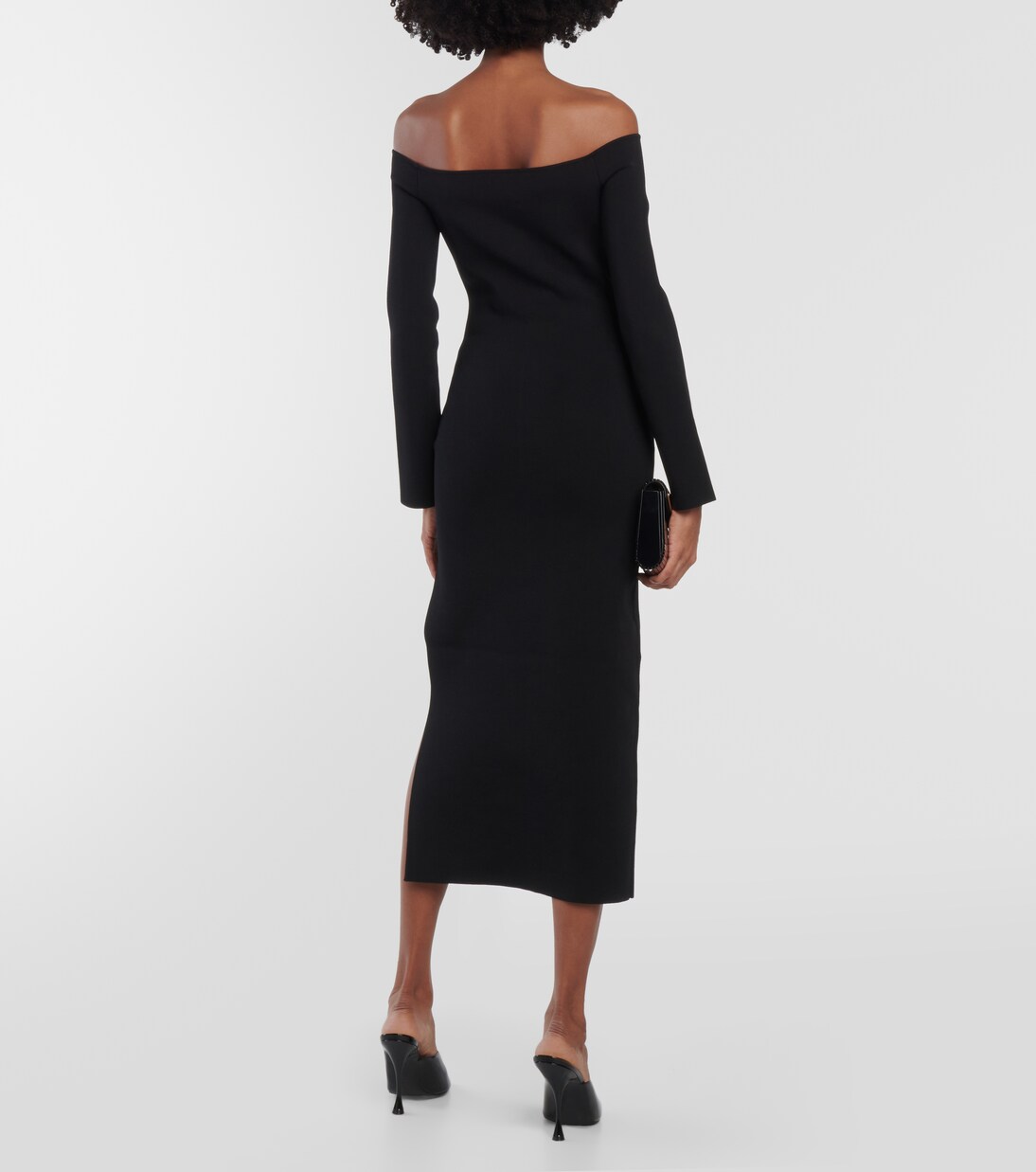 Abito midi Aphrodite con scollo bardot | Galvan