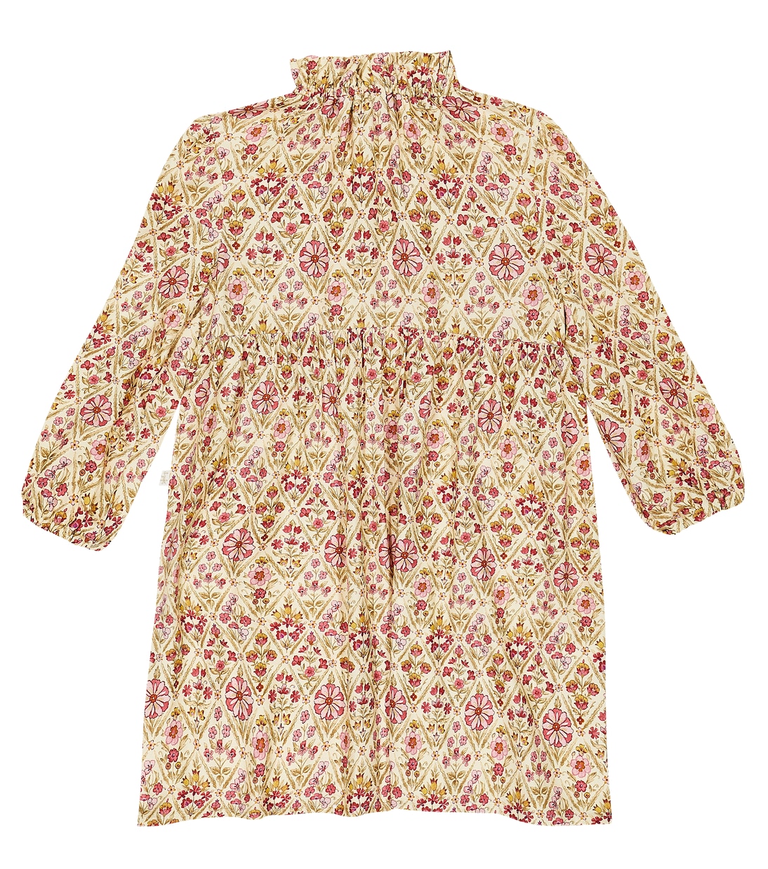 Floral ruffled dress | Il Gufo