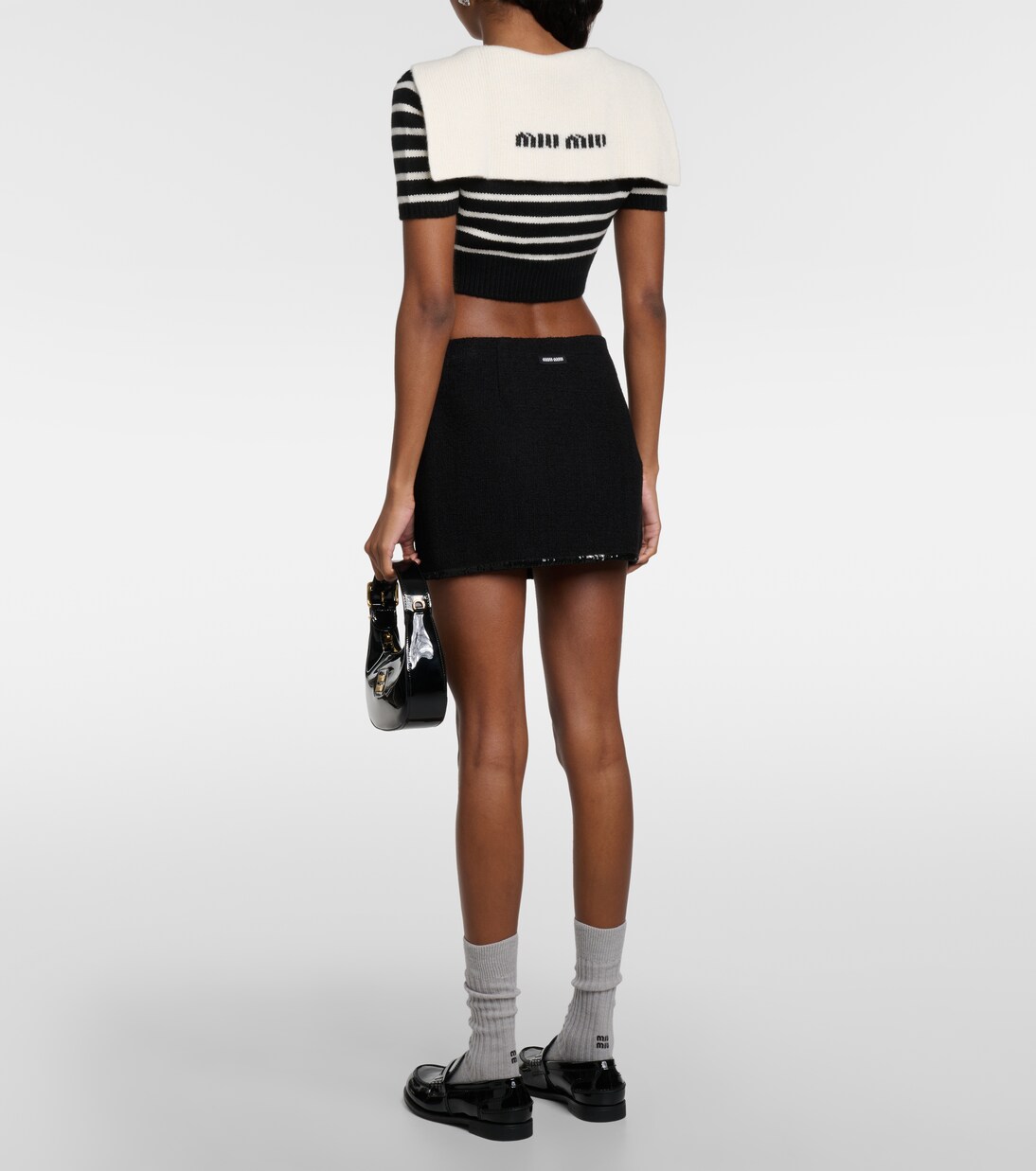 Cropped-Cardigan aus Kaschmir | Miu Miu