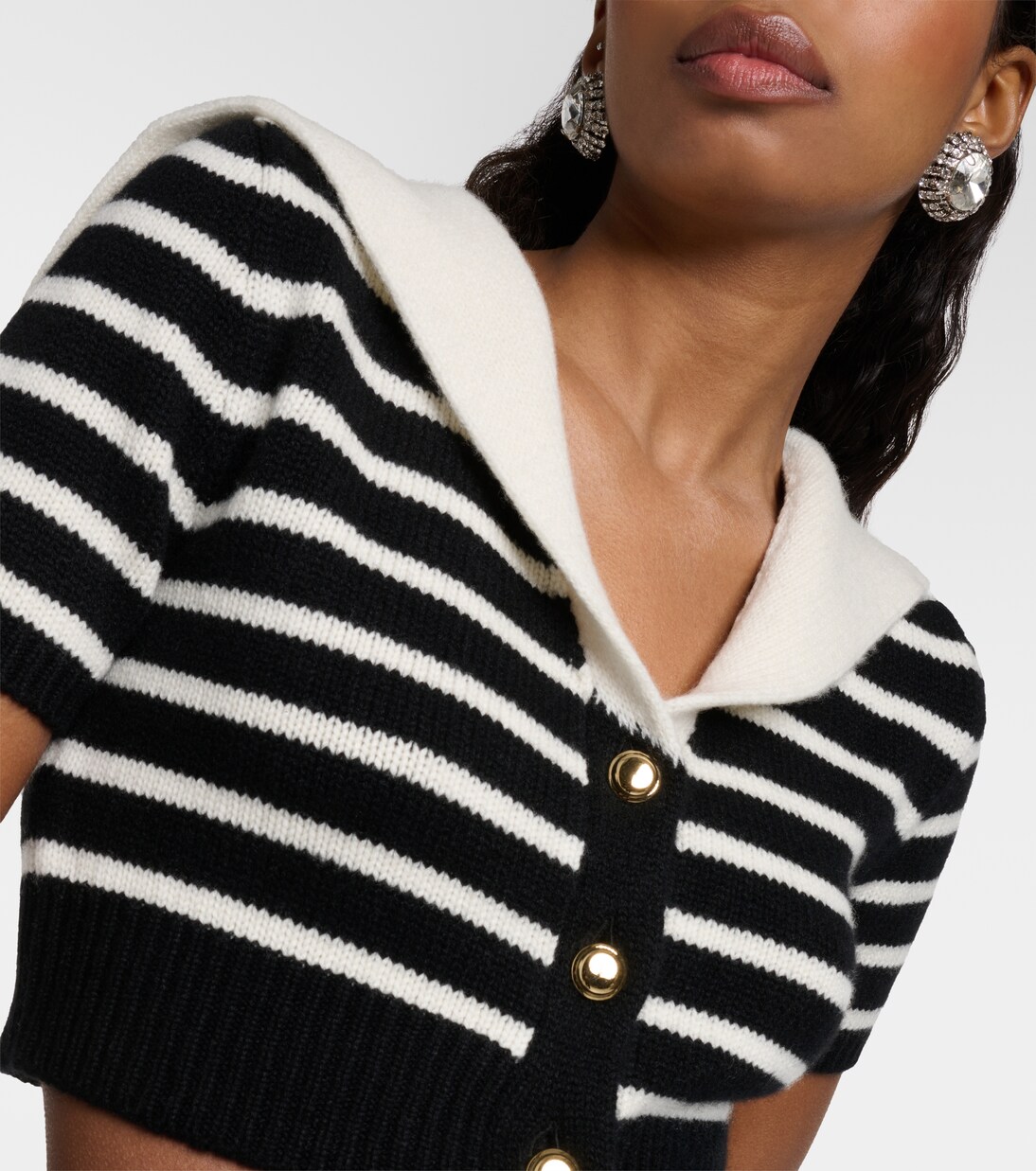 Cropped-Cardigan aus Kaschmir | Miu Miu