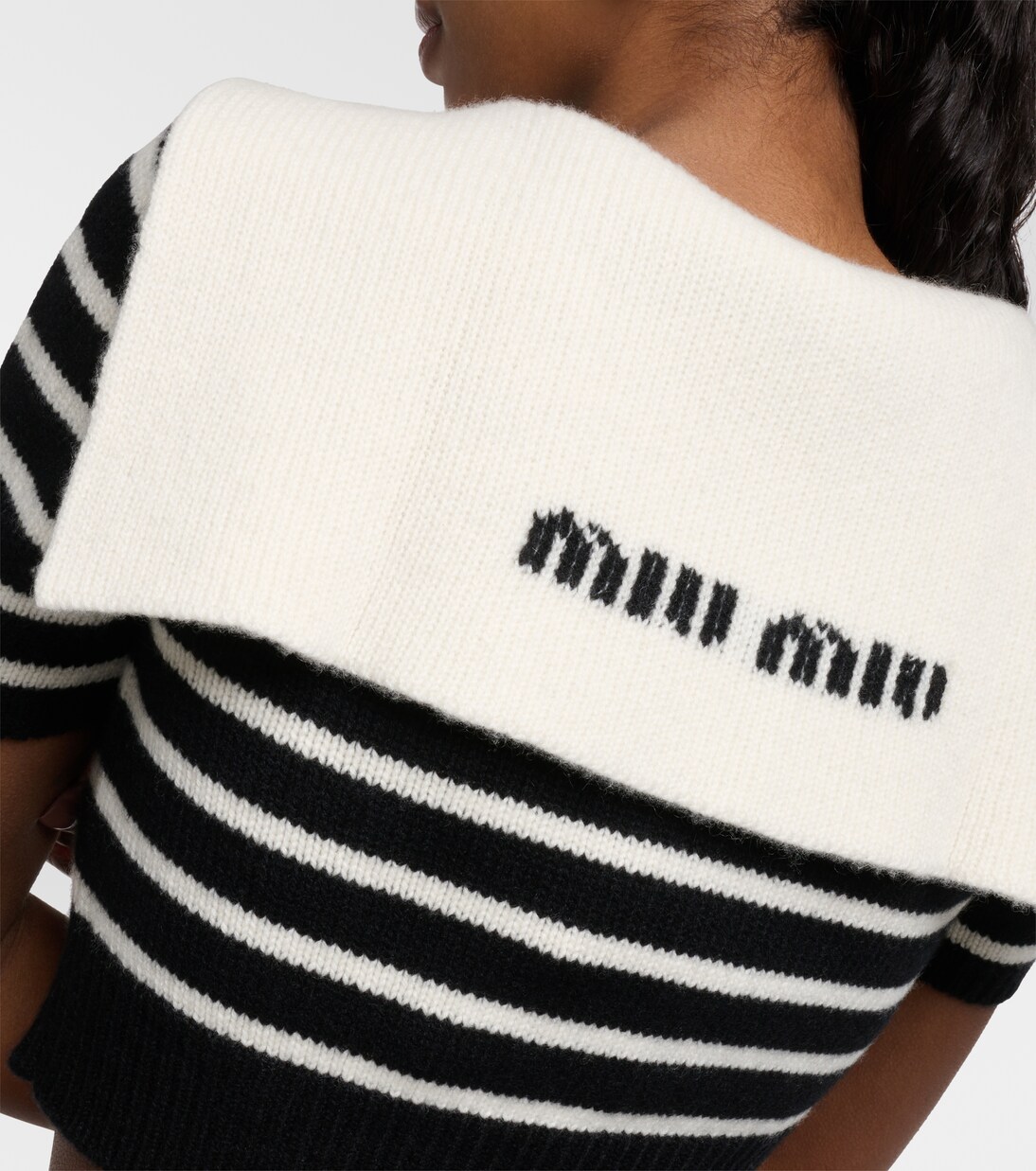 Cropped-Cardigan aus Kaschmir | Miu Miu