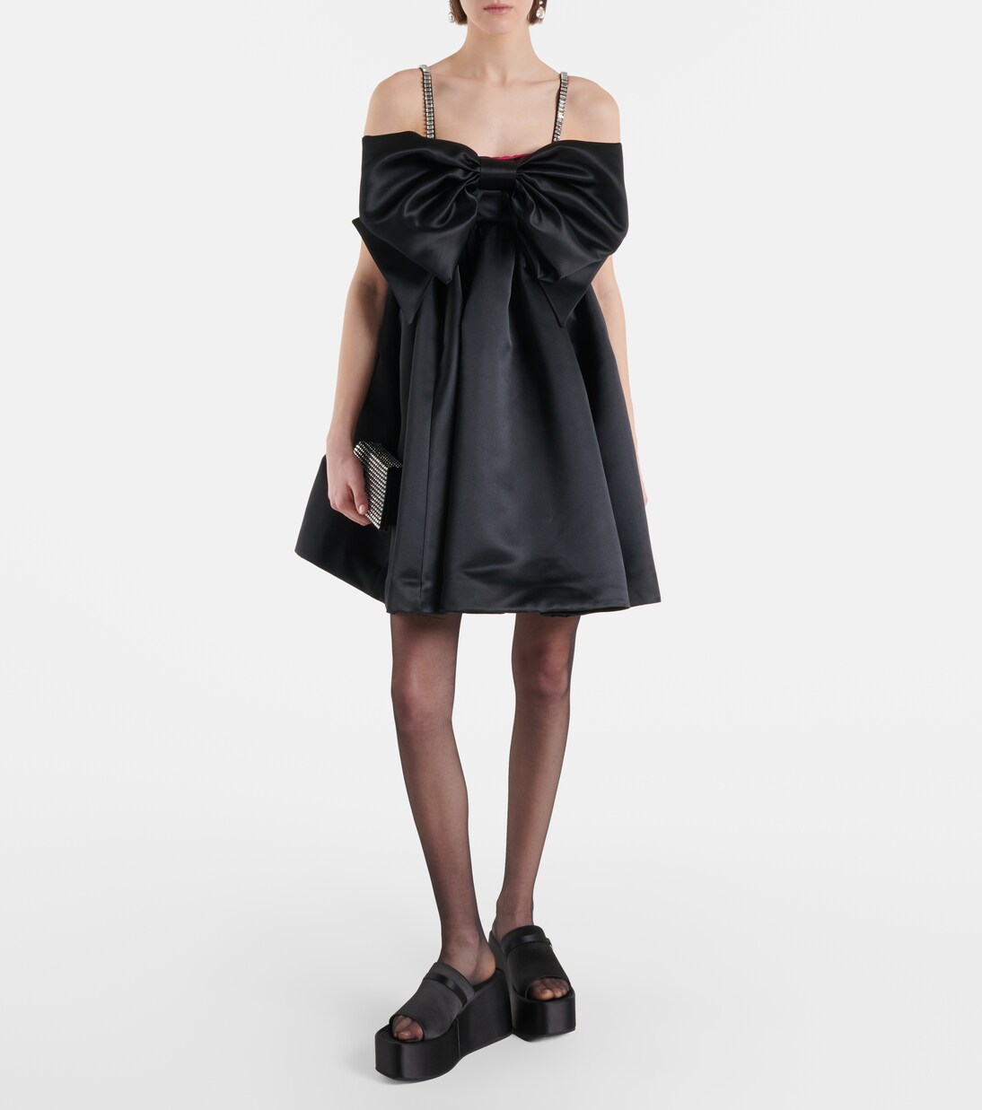 Wedge-Pantoletten Bulla Yelena aus Satin | Nodaleto