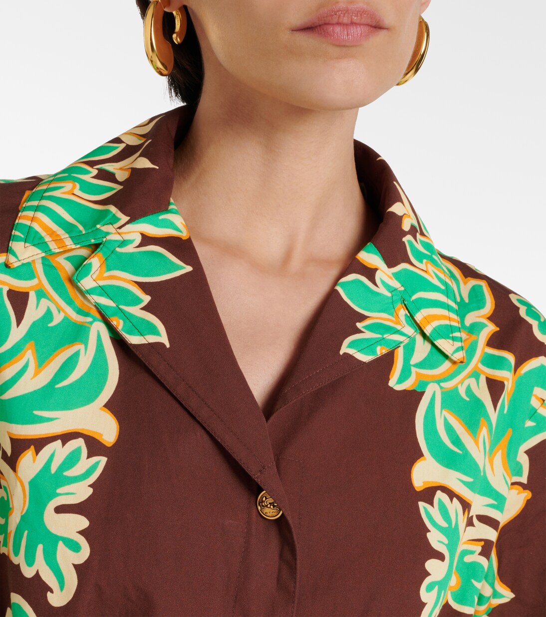 Robe chemise en coton | Etro