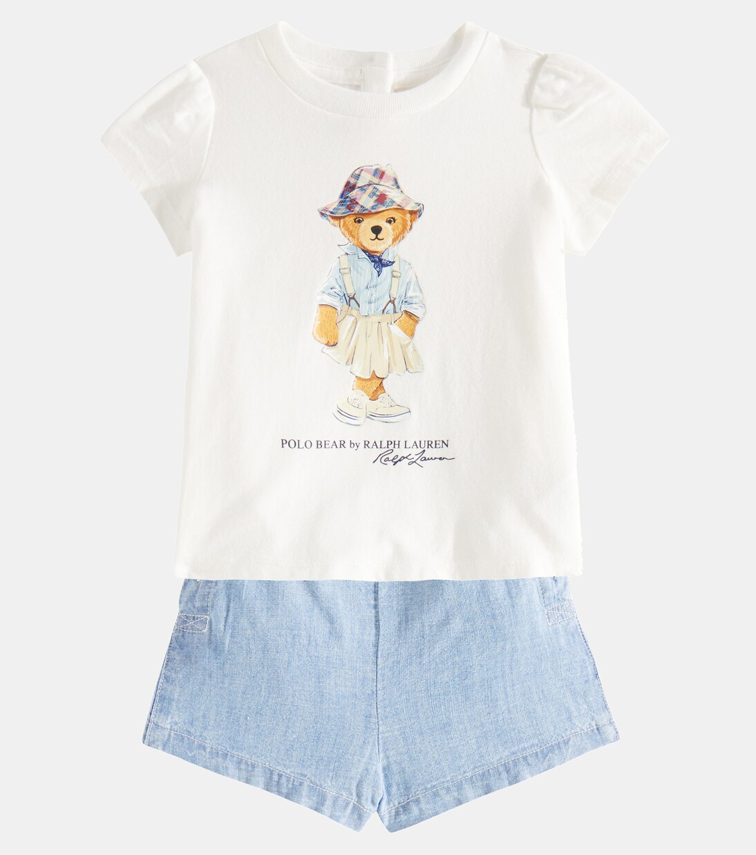 Bébé – Set t-shirt et short Polo Bear en coton | Polo Ralph Lauren Kids