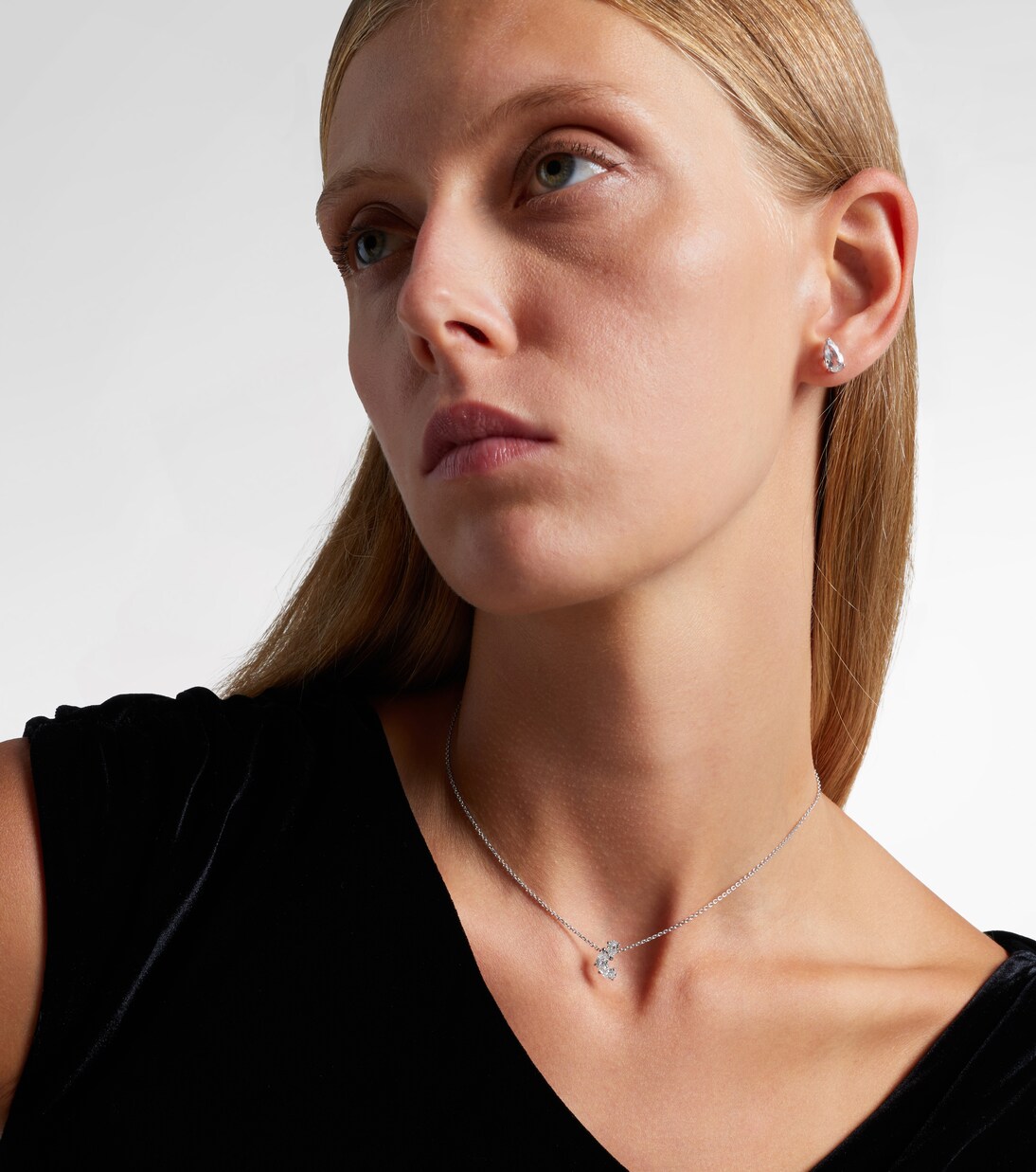 Collar Serti Sur Vide de oro blanco de 18 ct con diamantes | Repossi