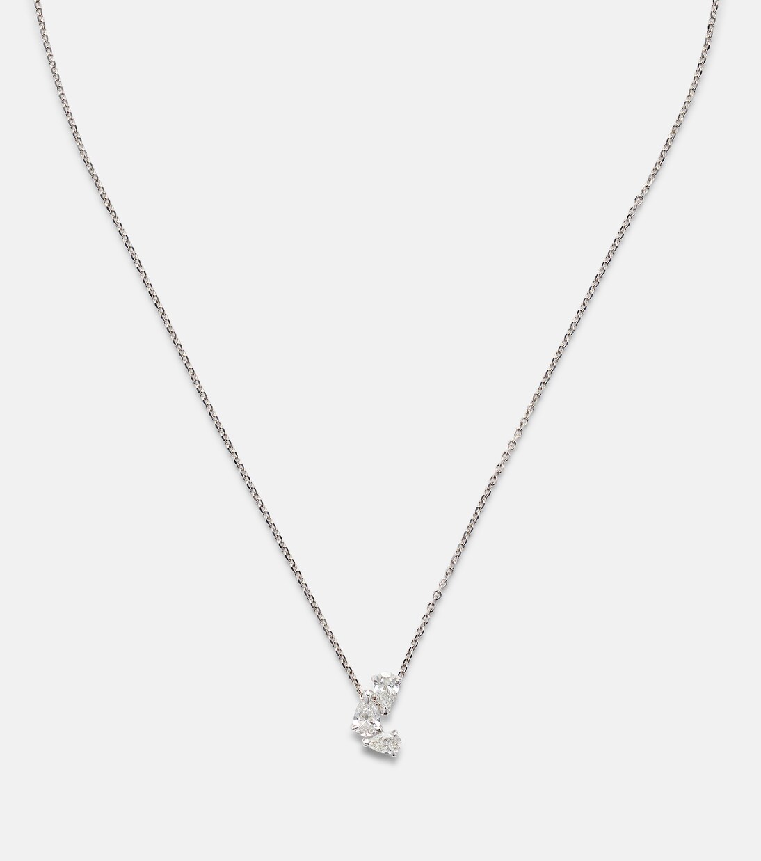 Collar Serti Sur Vide de oro blanco de 18 ct con diamantes | Repossi
