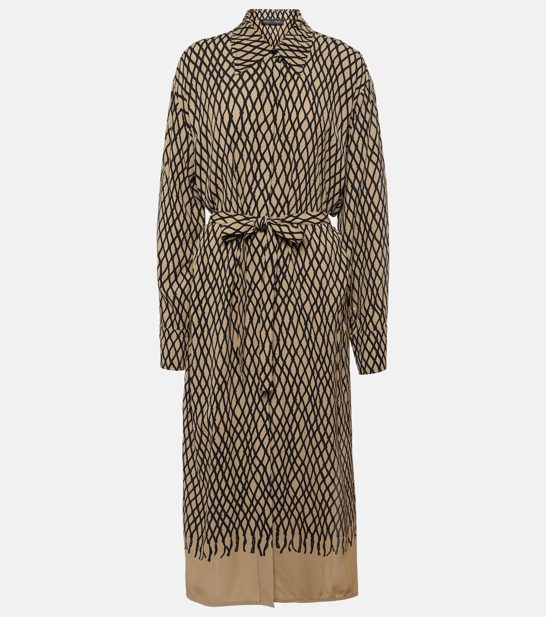 Abito chemisier con stampa | Proenza Schouler