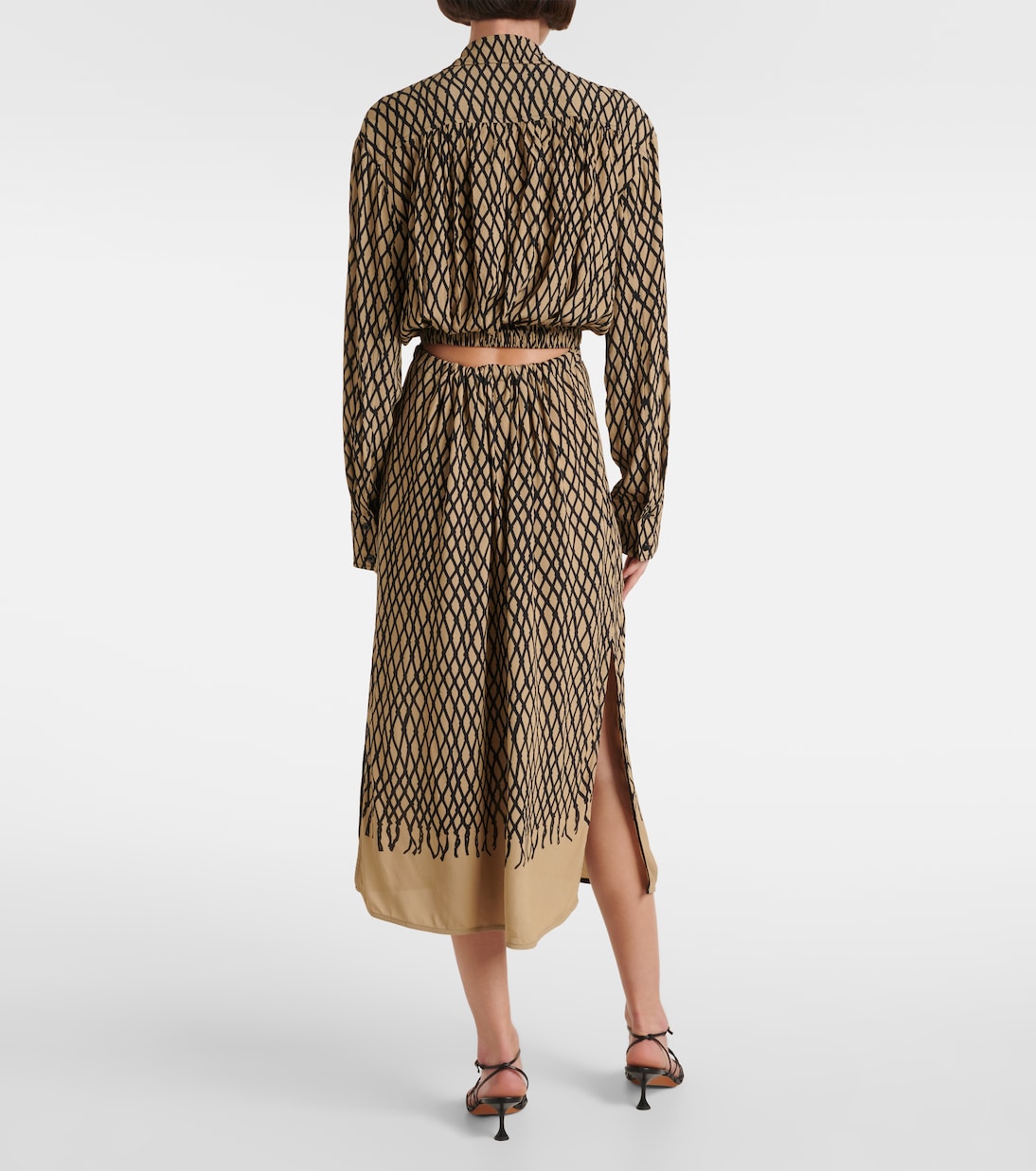 Abito chemisier con stampa | Proenza Schouler