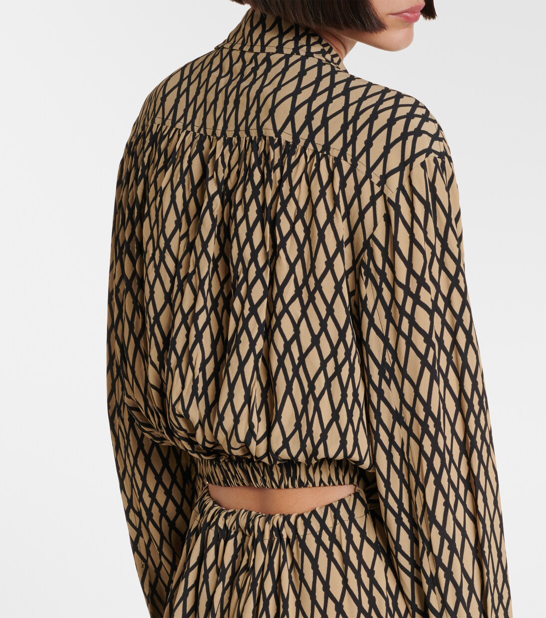 Abito chemisier con stampa | Proenza Schouler