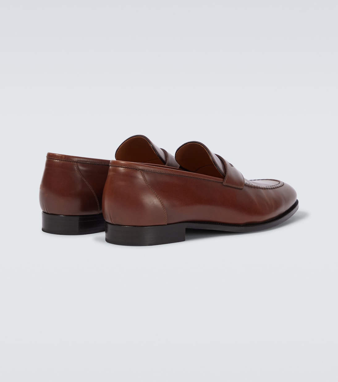 Sergio leather penny loafers | Loro Piana