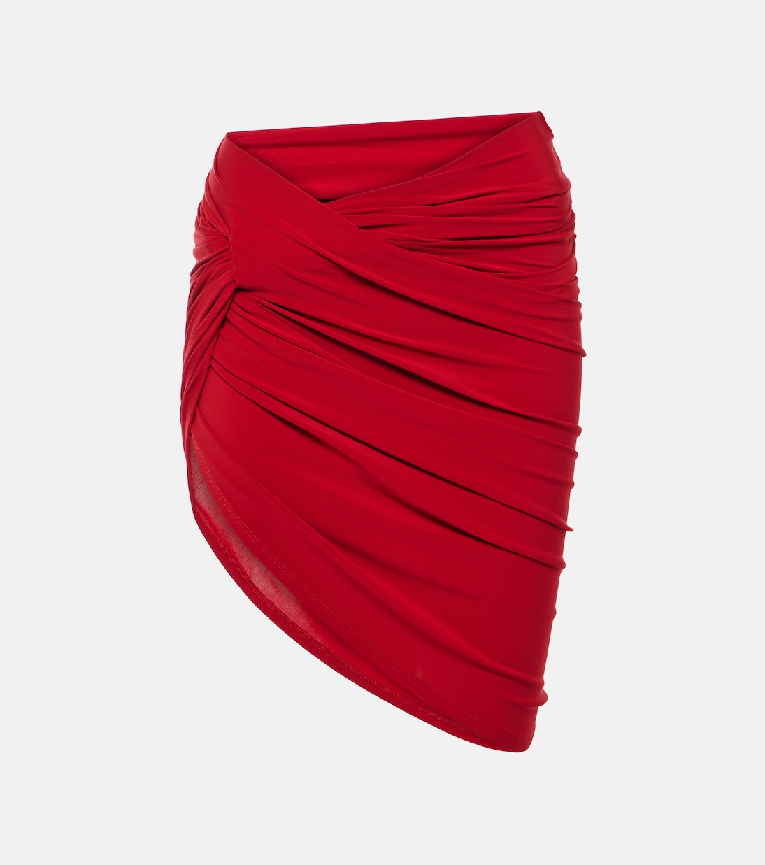 Minirock La Mini Jupe Drapeado aus Jersey | Jacquemus