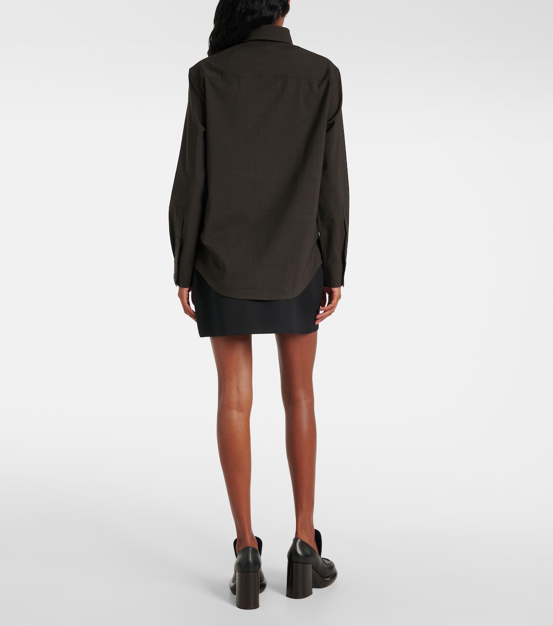 Hemd aus einem Wollgemisch | Burberry