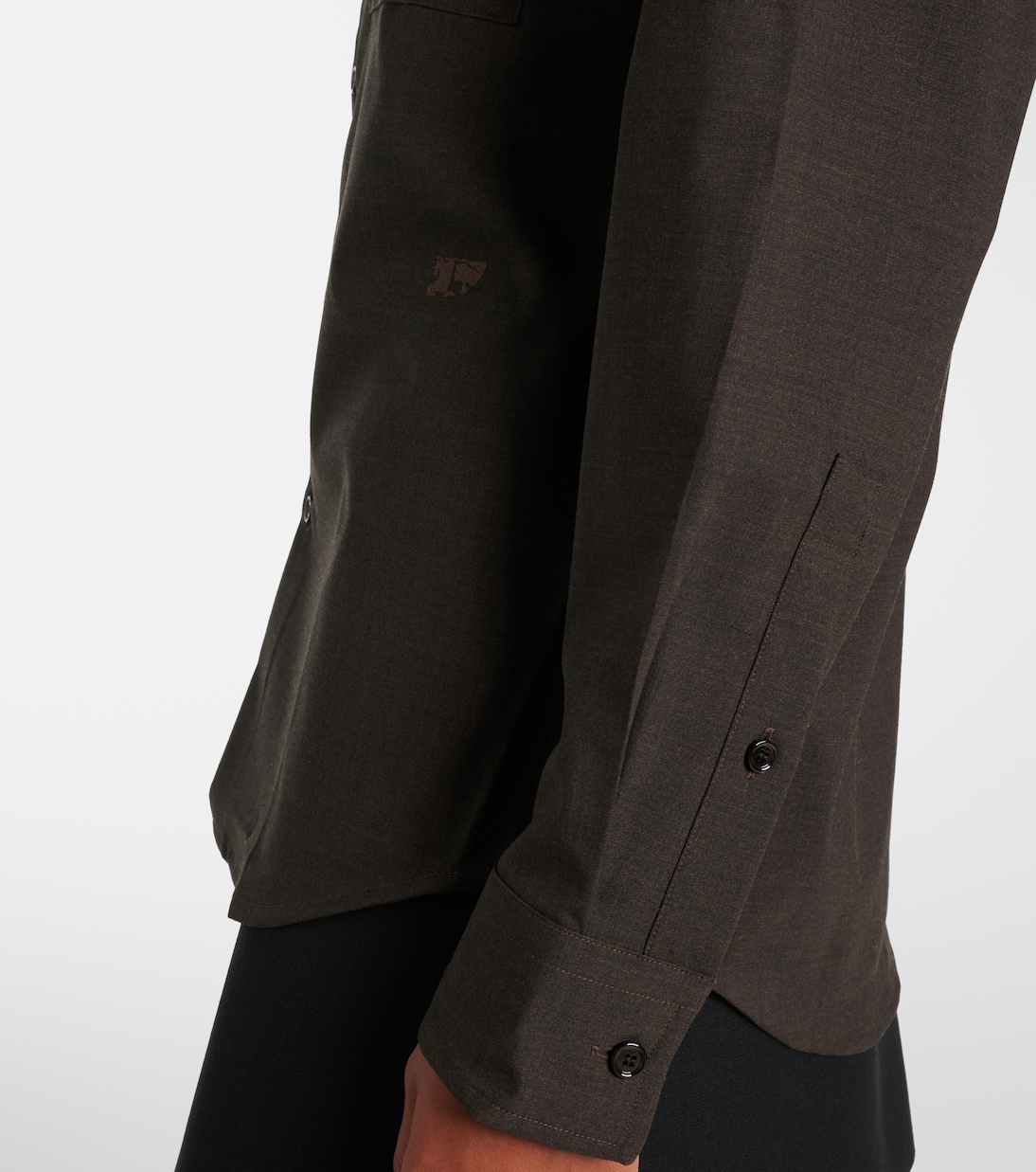 Hemd aus einem Wollgemisch | Burberry