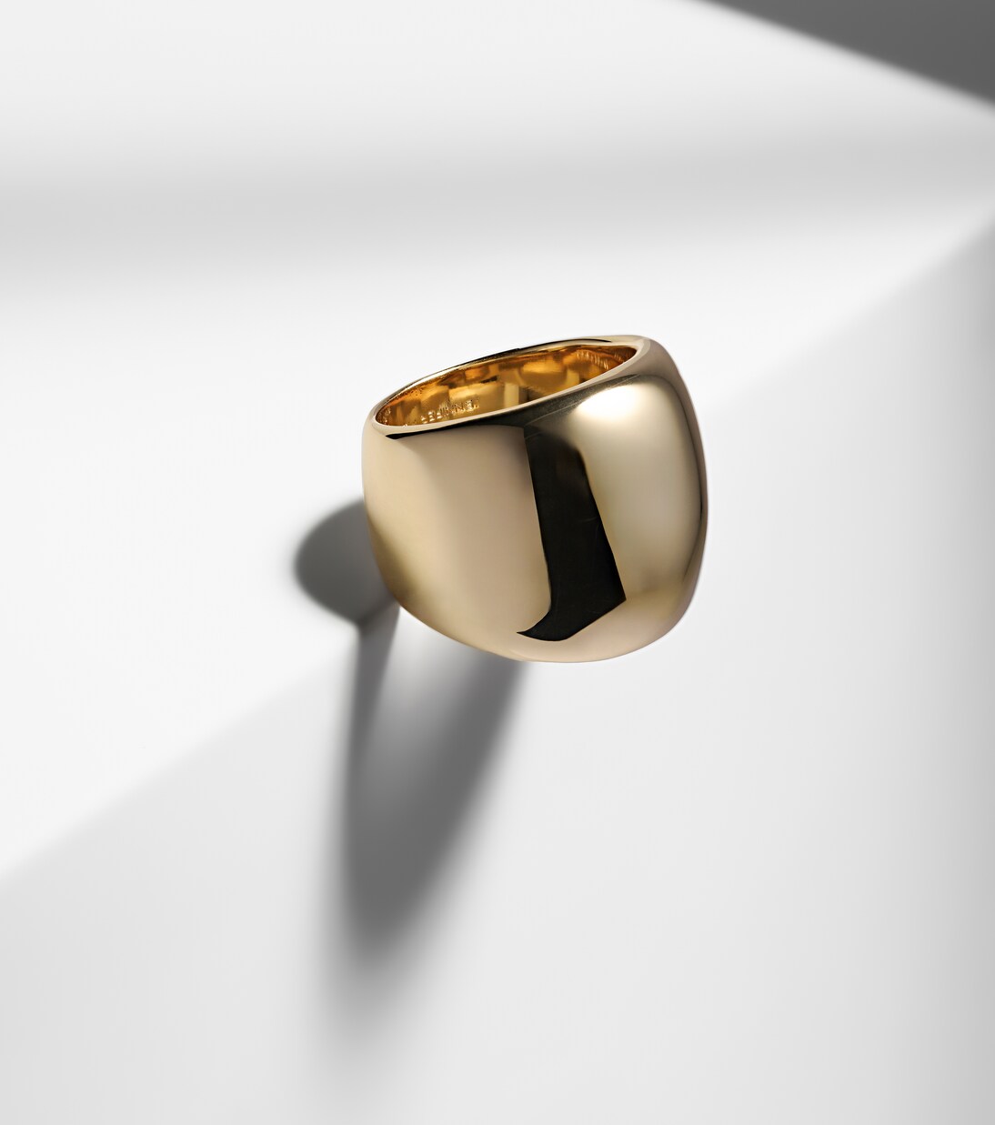 Ring Puffy, 14kt vergoldet | Jennifer Fisher