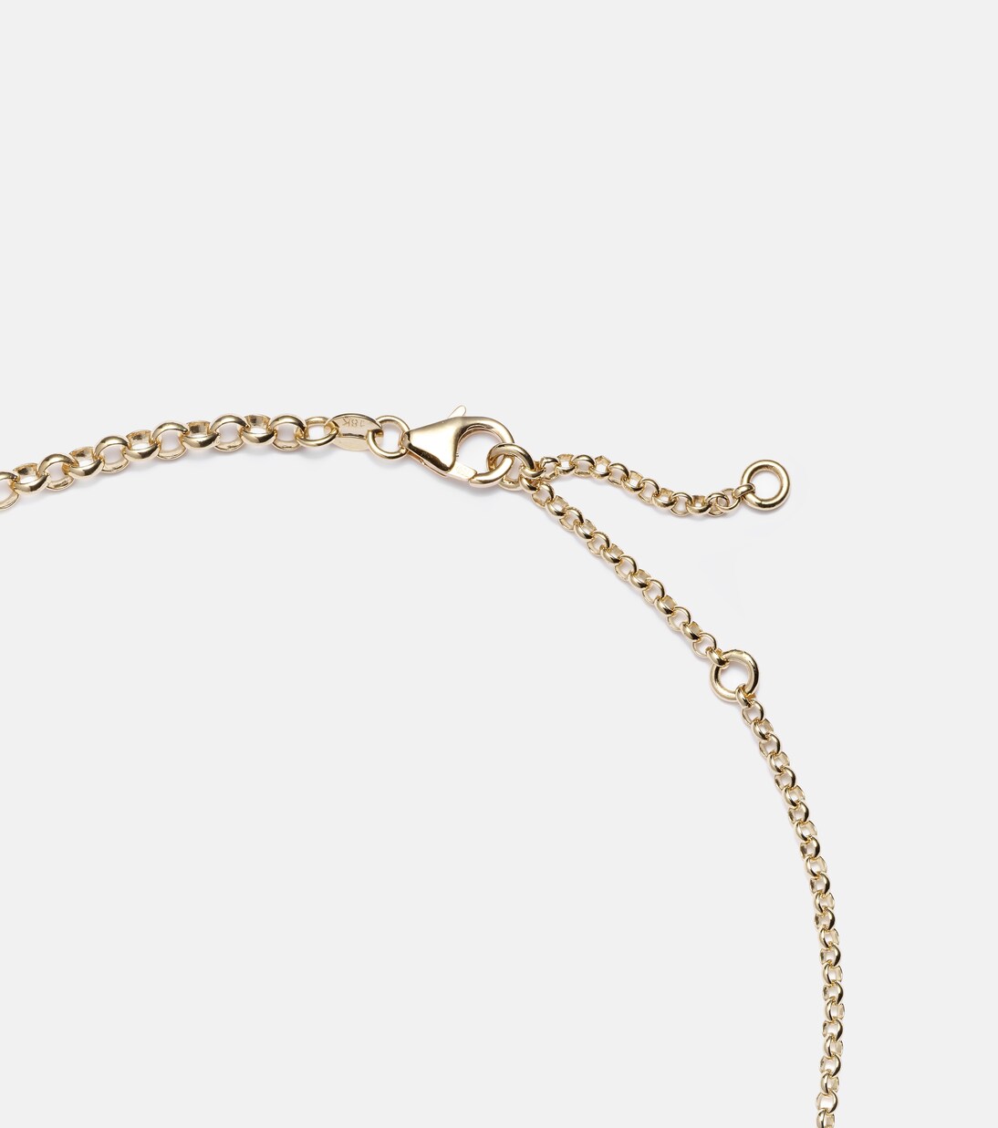 Wholeness & True Love 18kt gold charm necklace with diamonds | FoundRae
