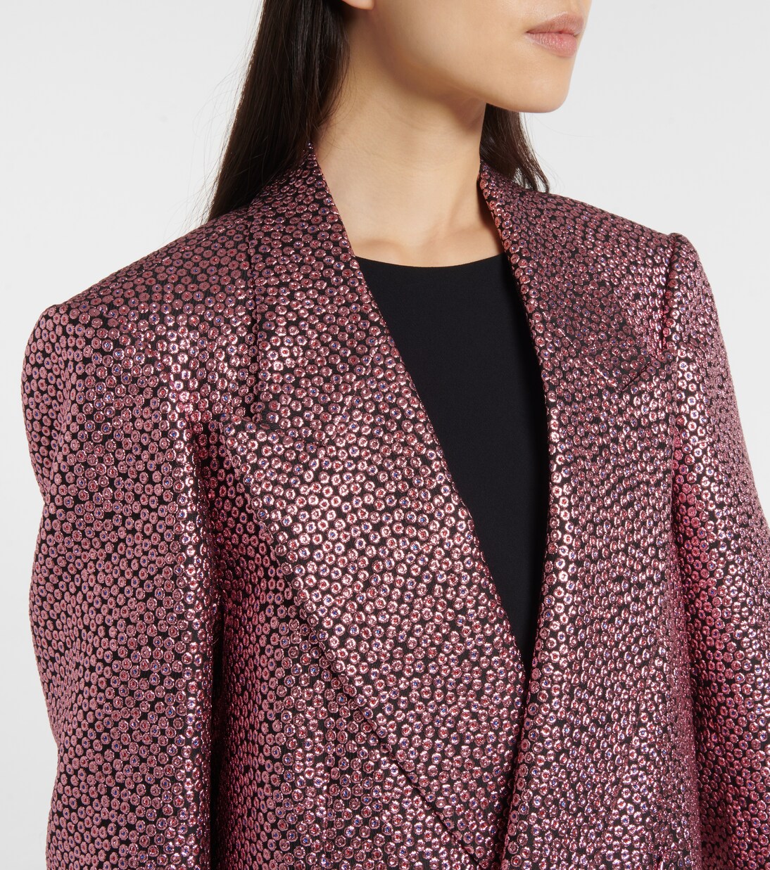 Manteau en lamé | Dries Van Noten