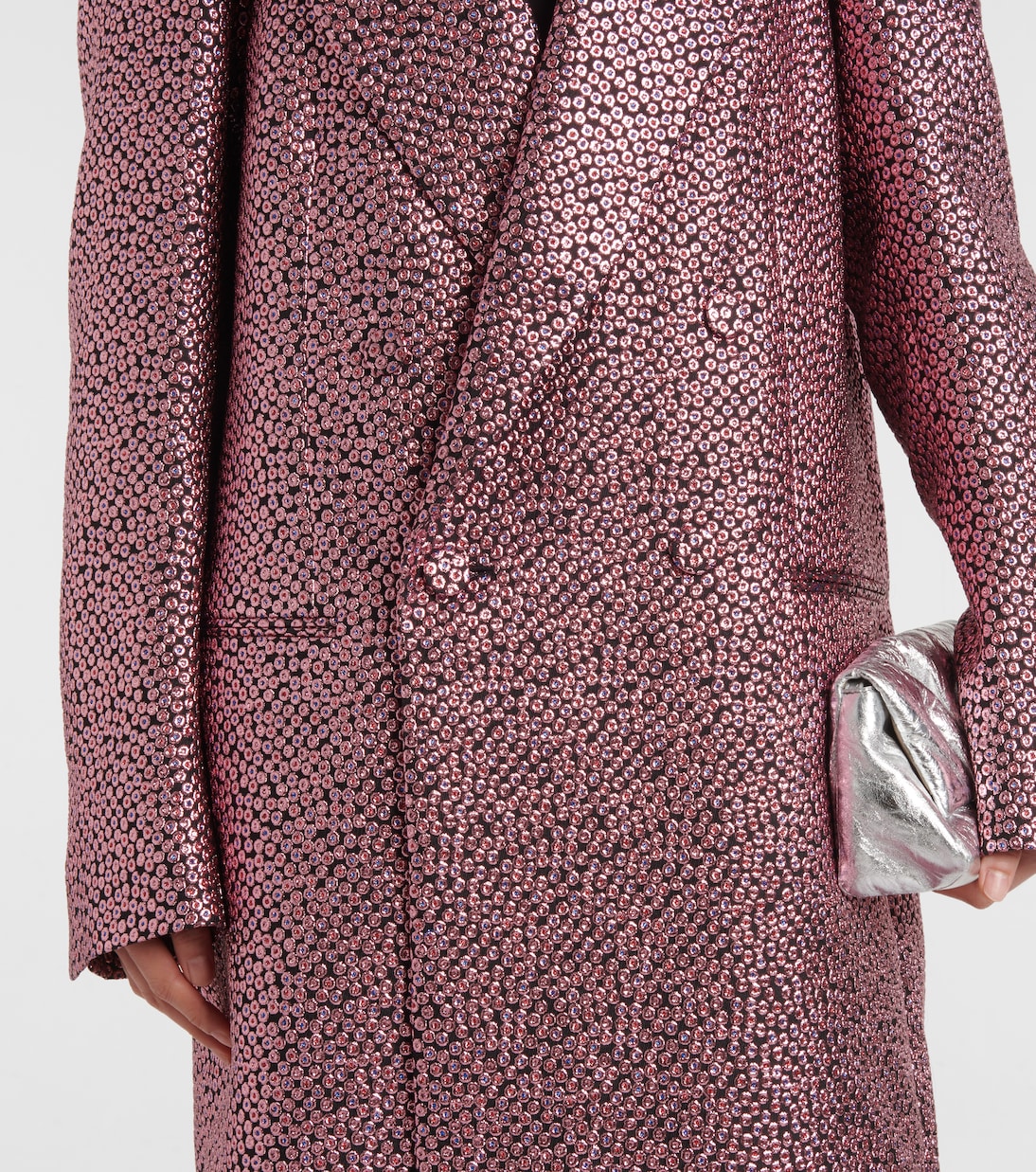 Manteau en lamé | Dries Van Noten