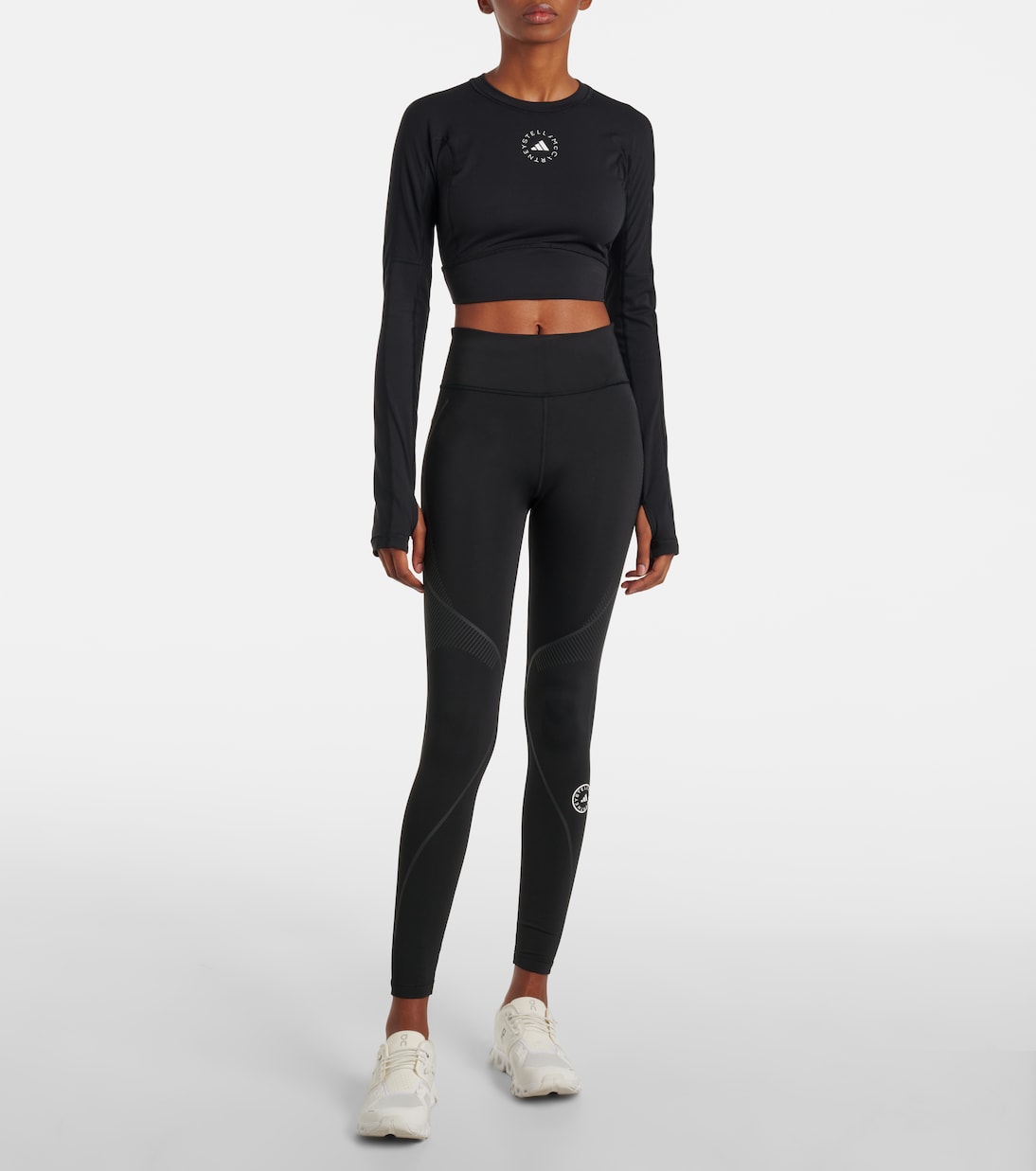 TruePace logo mid-rise leggings | Adidas by Stella McCartney