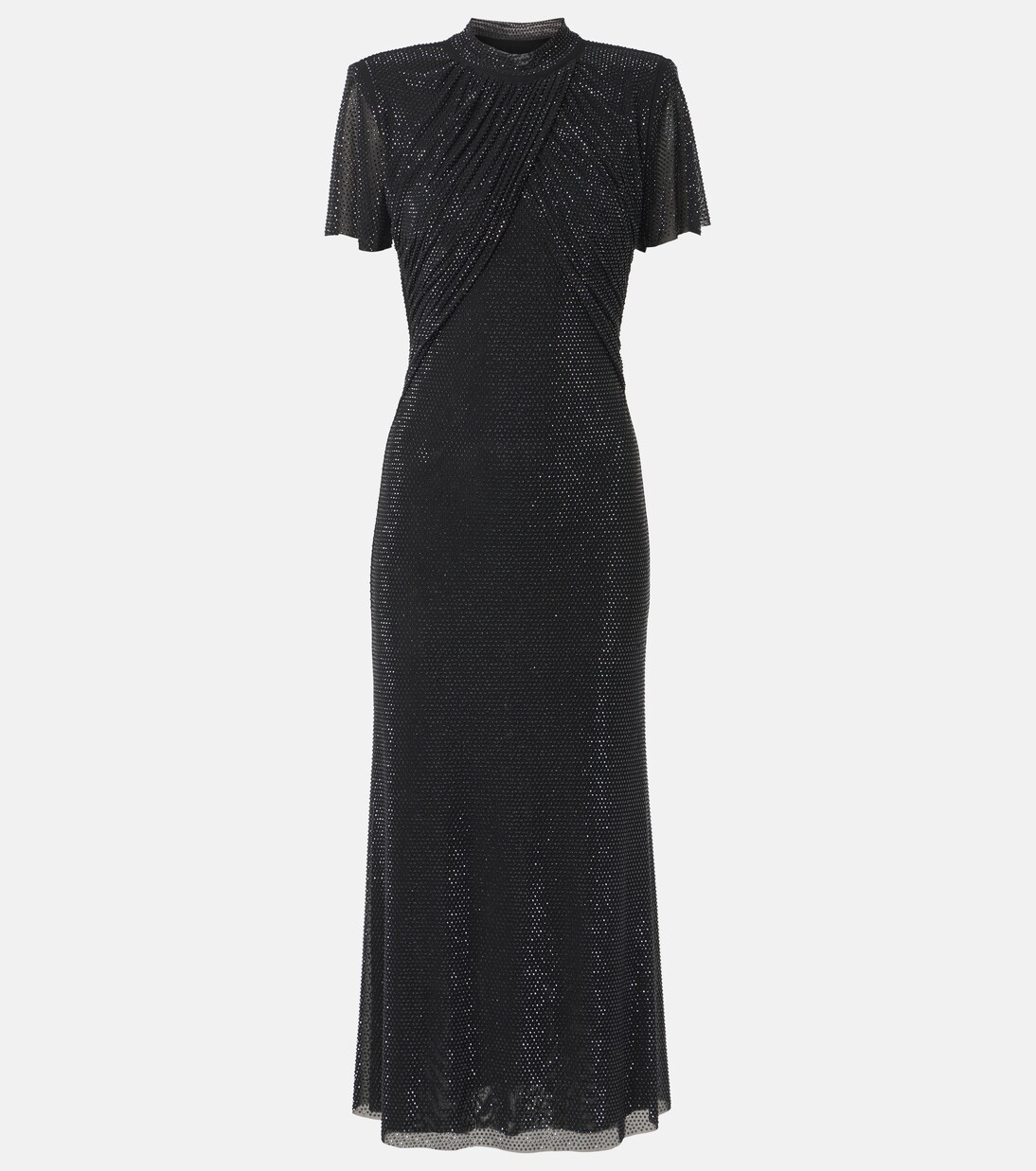 Robe midi à cristaux | Self-Portrait