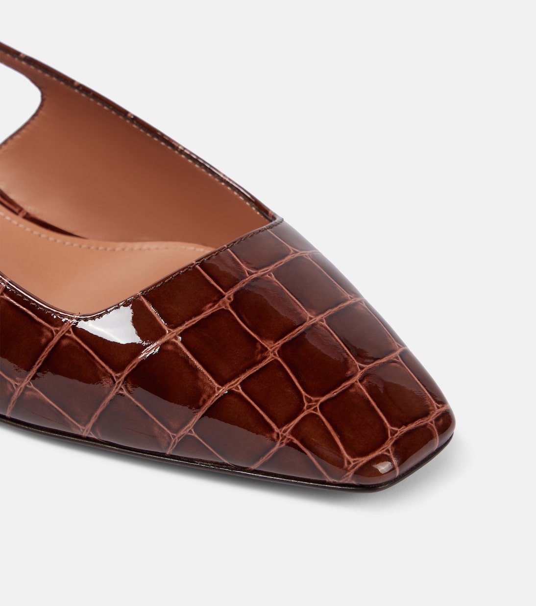 Slingback-Pumps Ginza 35 aus Leder | Aquazzura