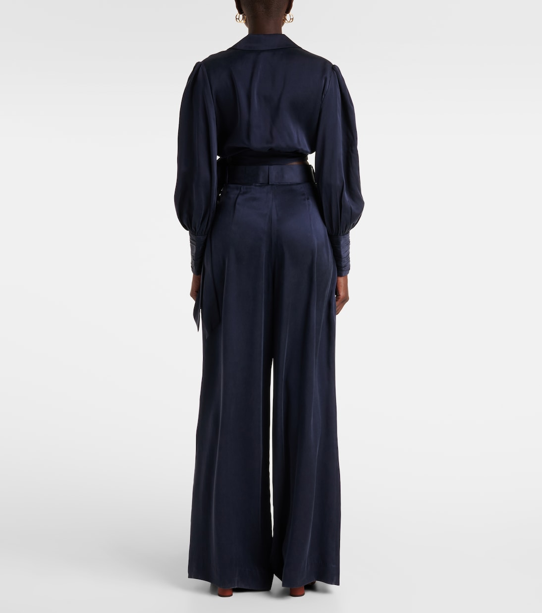 Top envolvente de seda | Zimmermann