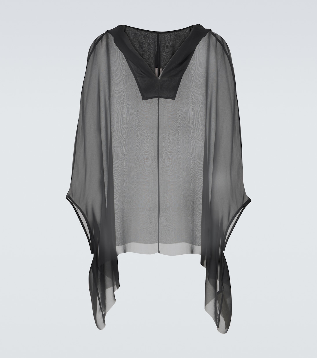 Hoodie aus Seide | Rick Owens