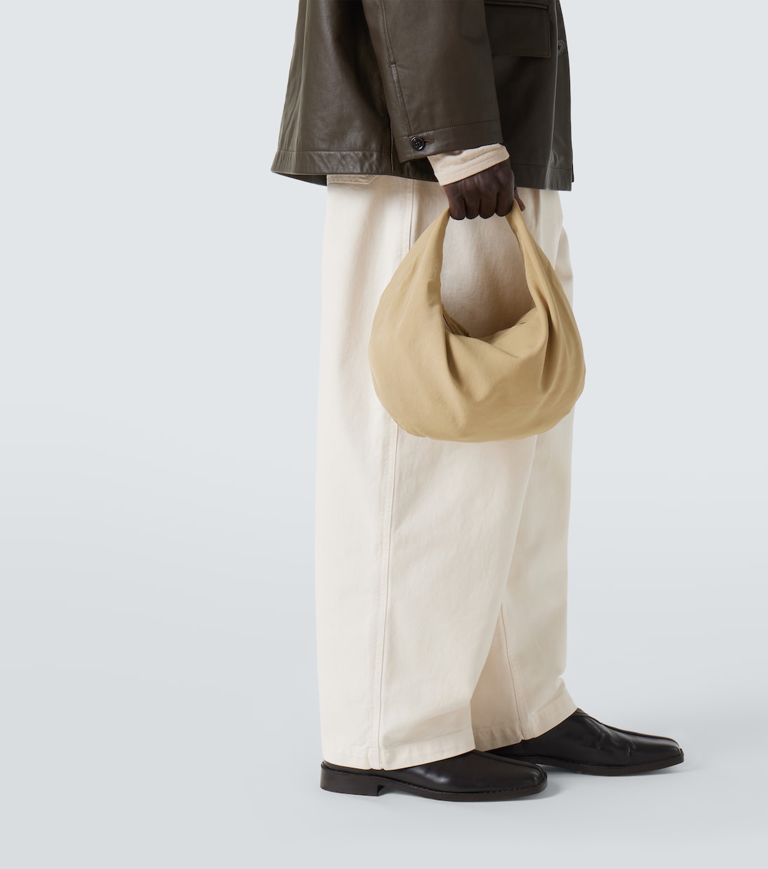 X Filt Messenger Bag Croissant | Lemaire