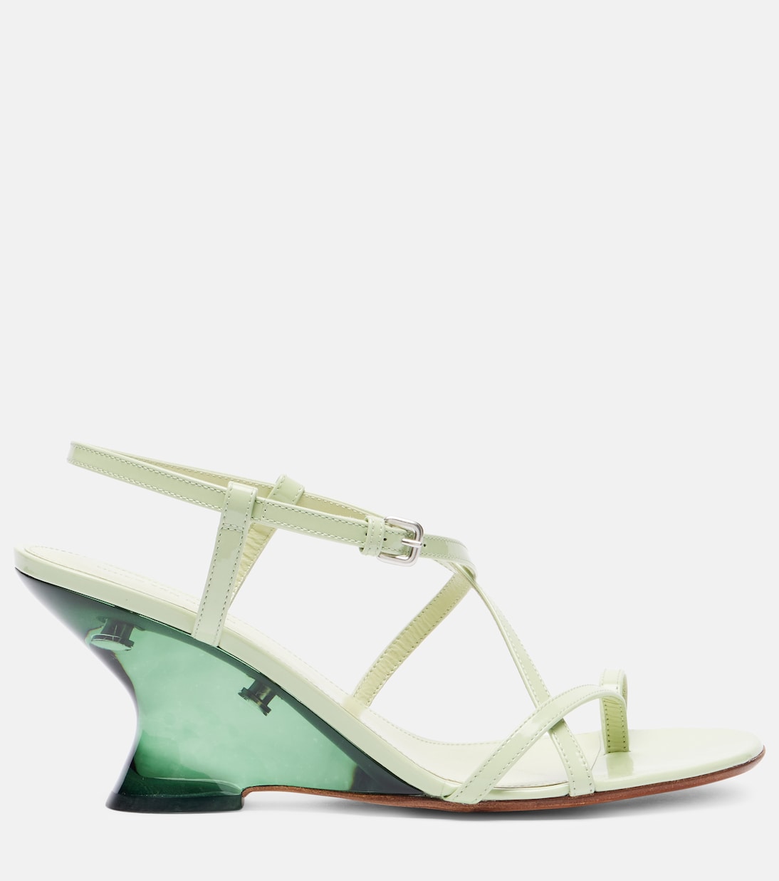 Sandalen Bulle 105 aus Lackleder | Dries Van Noten