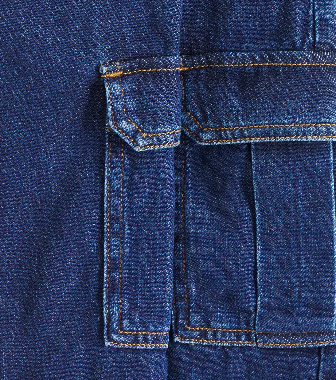 Caiman denim cargo shorts | Bonpoint