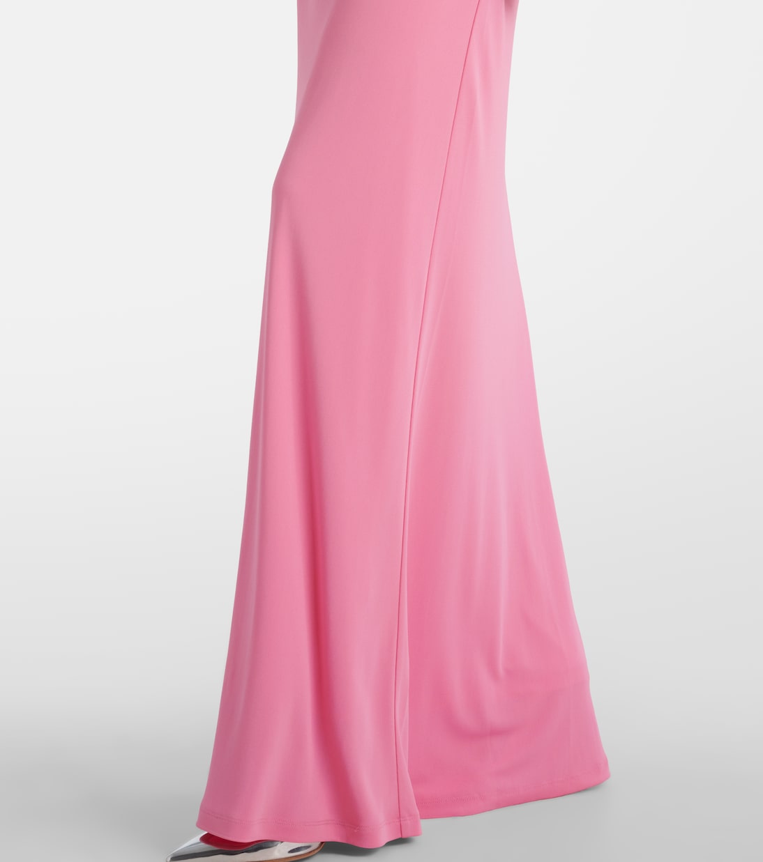 Vestido de fiesta en jersey fruncido | Carolina Herrera