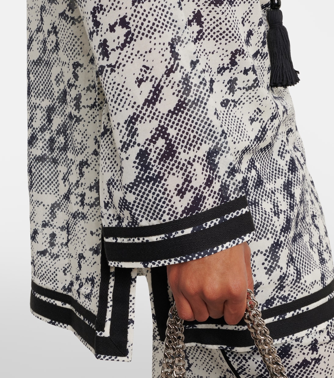 프린트 실크 코튼 튜닉 | Tory Burch