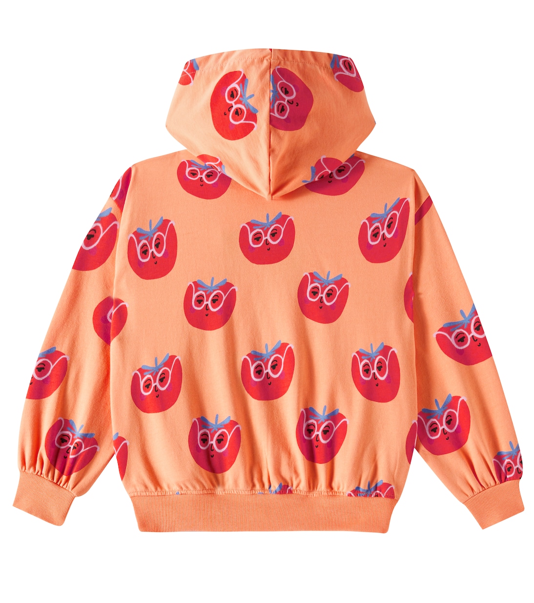 Sweat-shirt à capuche Tomato en coton | Jellymallow