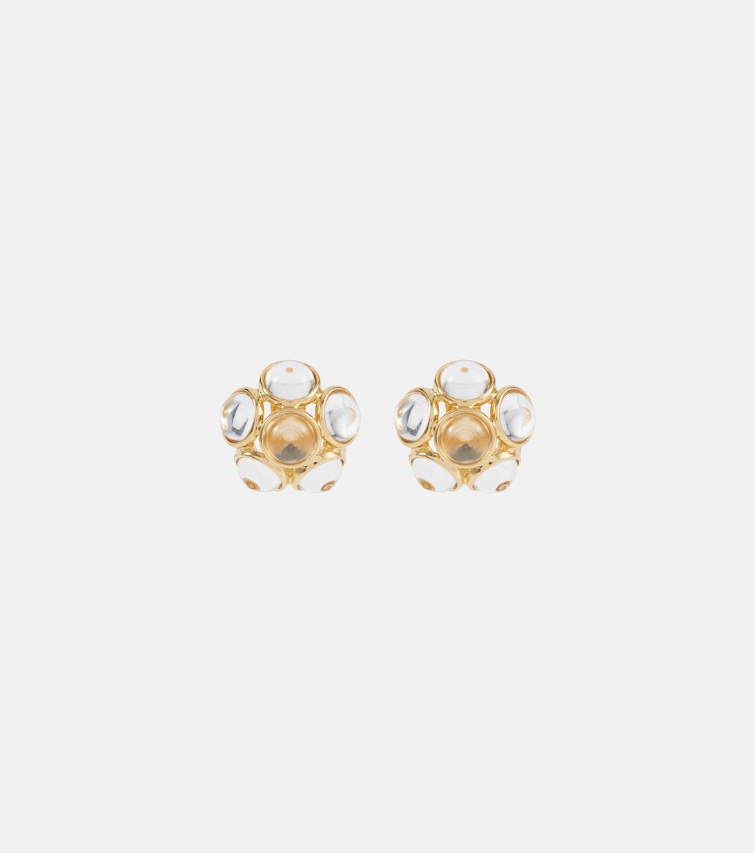 Boucles d’oreilles clip Flower | Saint Laurent