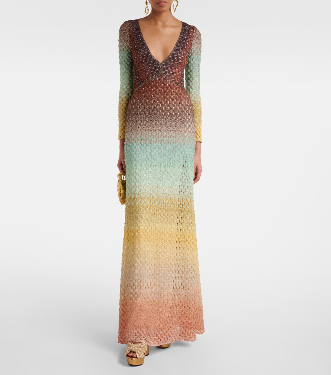 Plateausandalen Heloise 120 aus Leder | Jimmy Choo