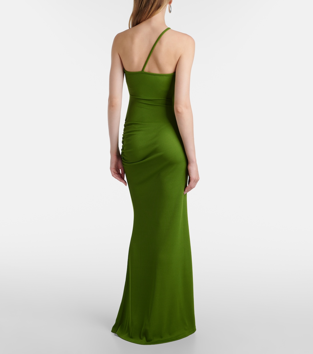 Verziertes Maxikleid Crystal Pin Cutaway | Christopher Esber