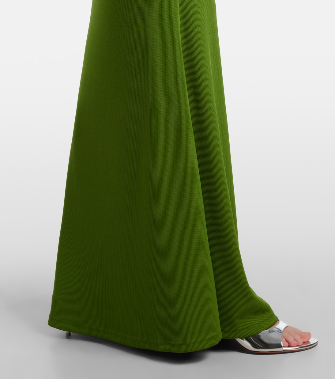 Verziertes Maxikleid Crystal Pin Cutaway | Christopher Esber