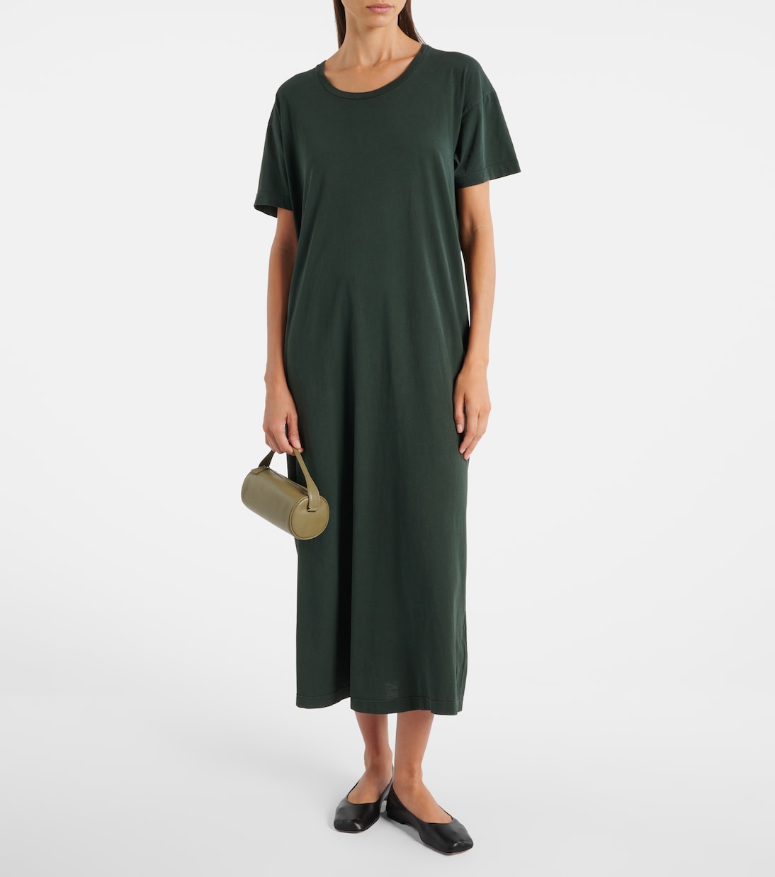 Tote Bag Round 90's aus Leder | The Row