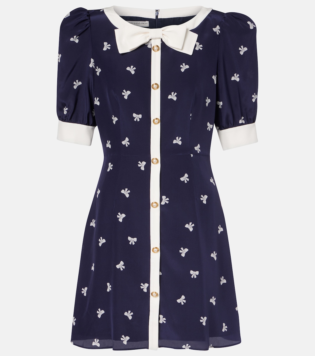 Minikleid aus Seide | Alessandra Rich