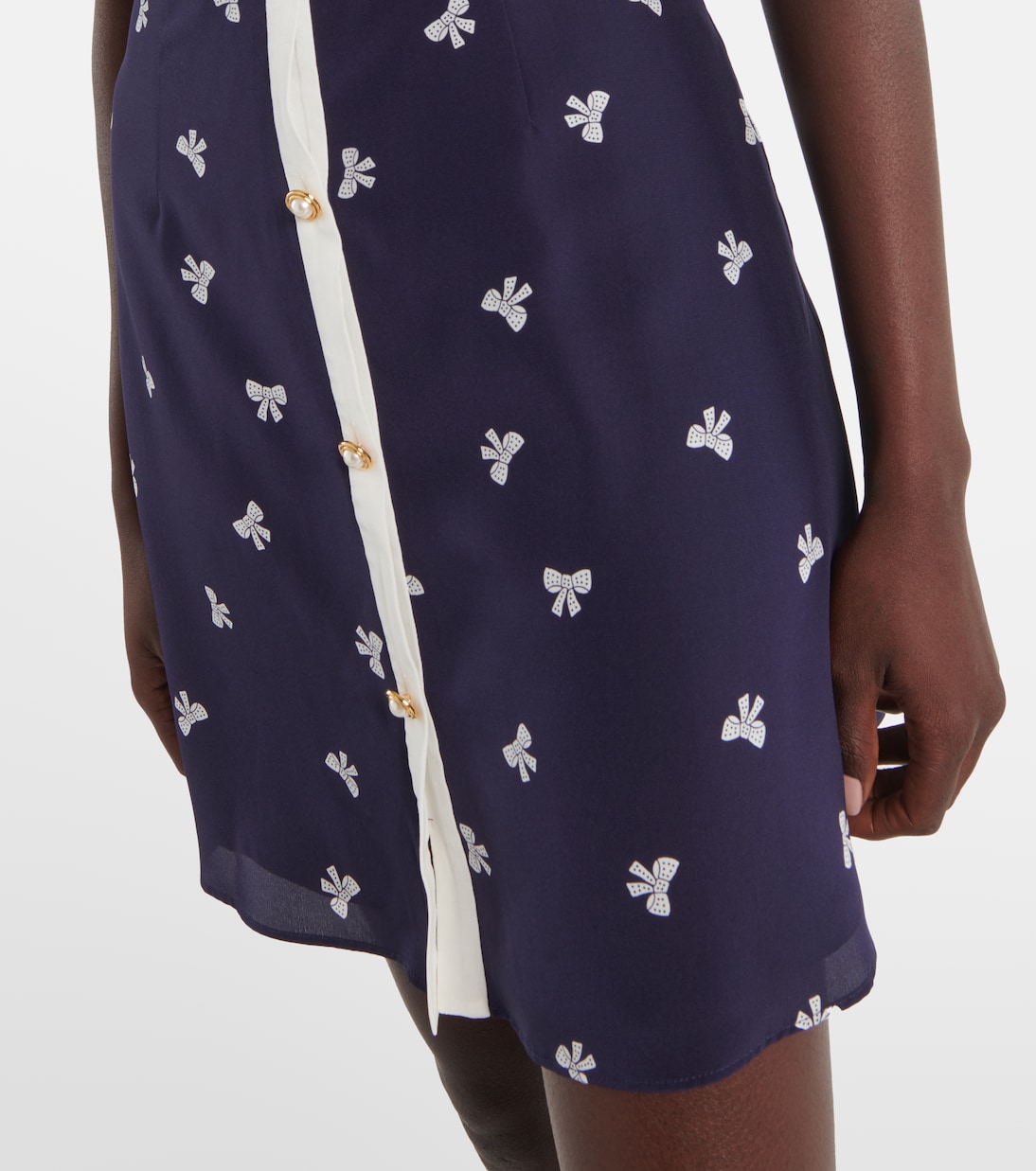 Minikleid aus Seide | Alessandra Rich